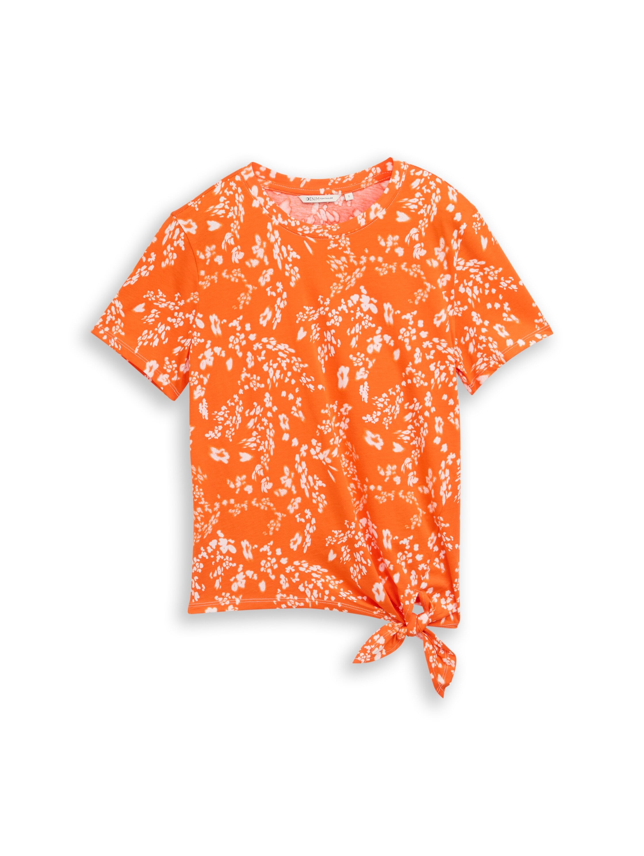 T-Shirt mit Knotendetail