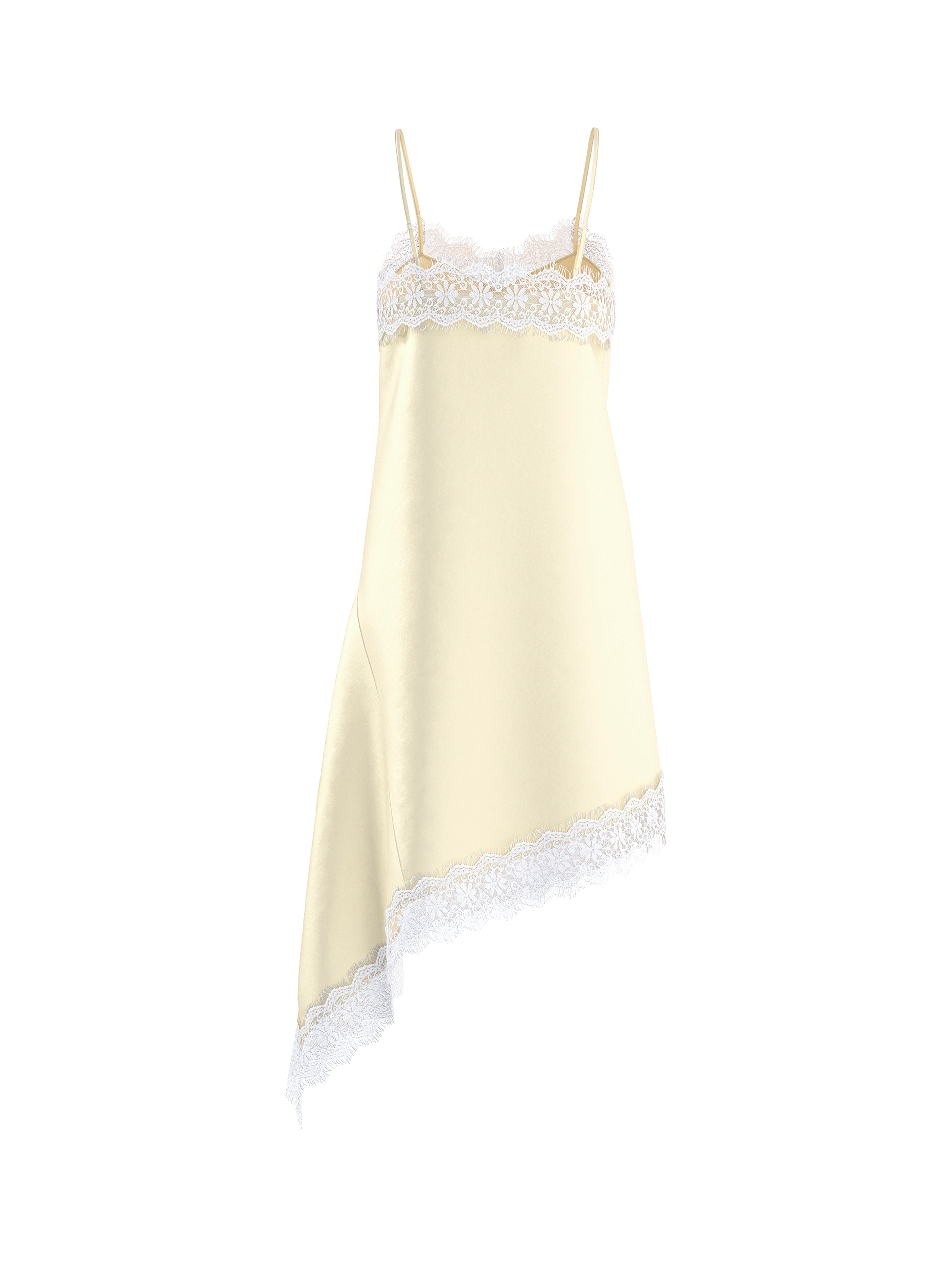 HDKIMORA MIDI SATIN LACE DRESS