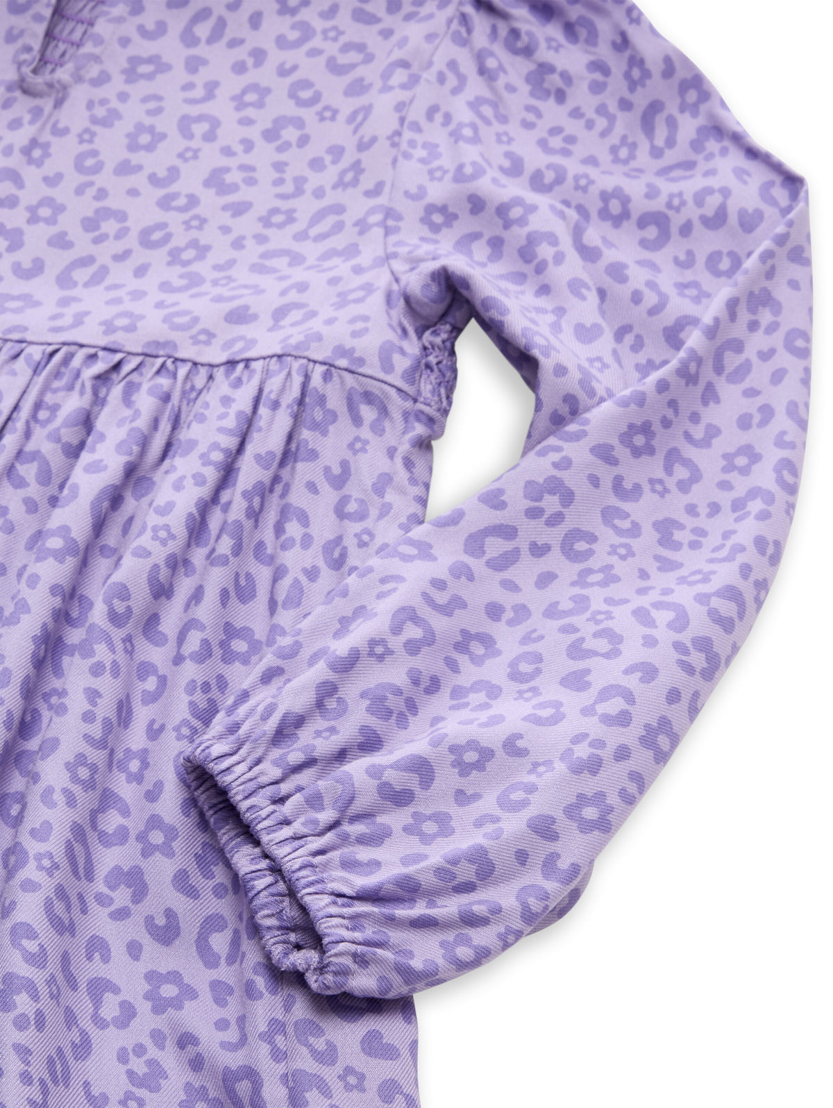 Mini-Kleid mit Leopardenmuster