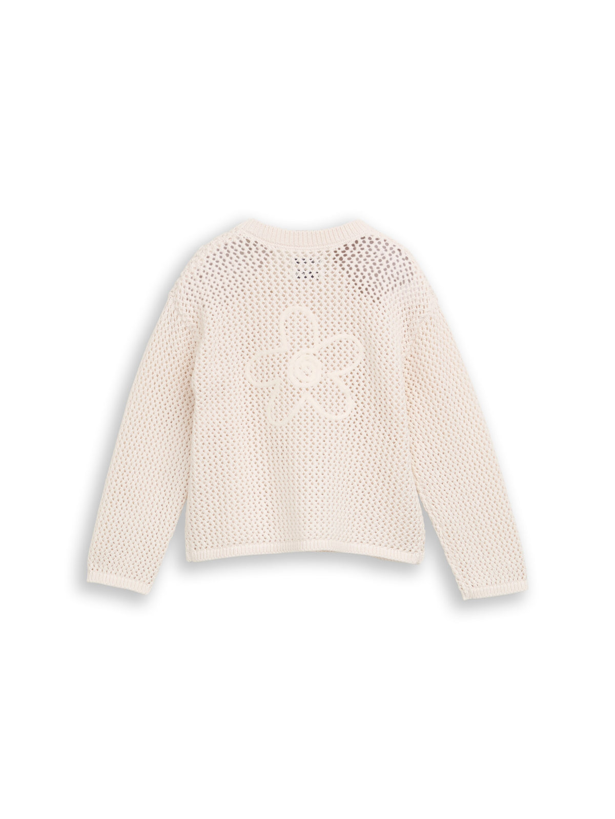Cardigan mit Blumen-Motiv