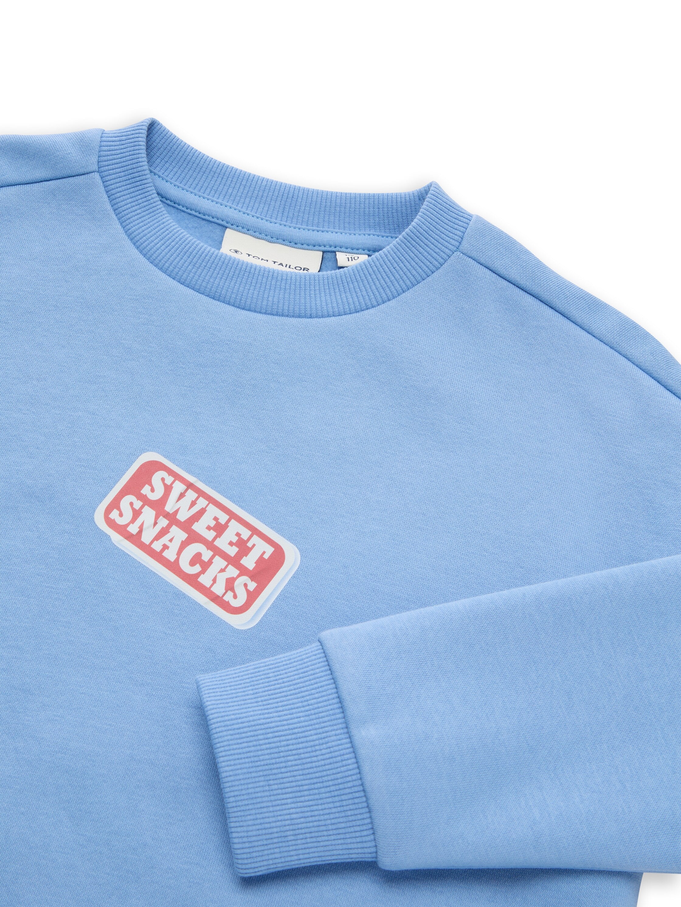Oversize Sweatshirt mit Rückenprint