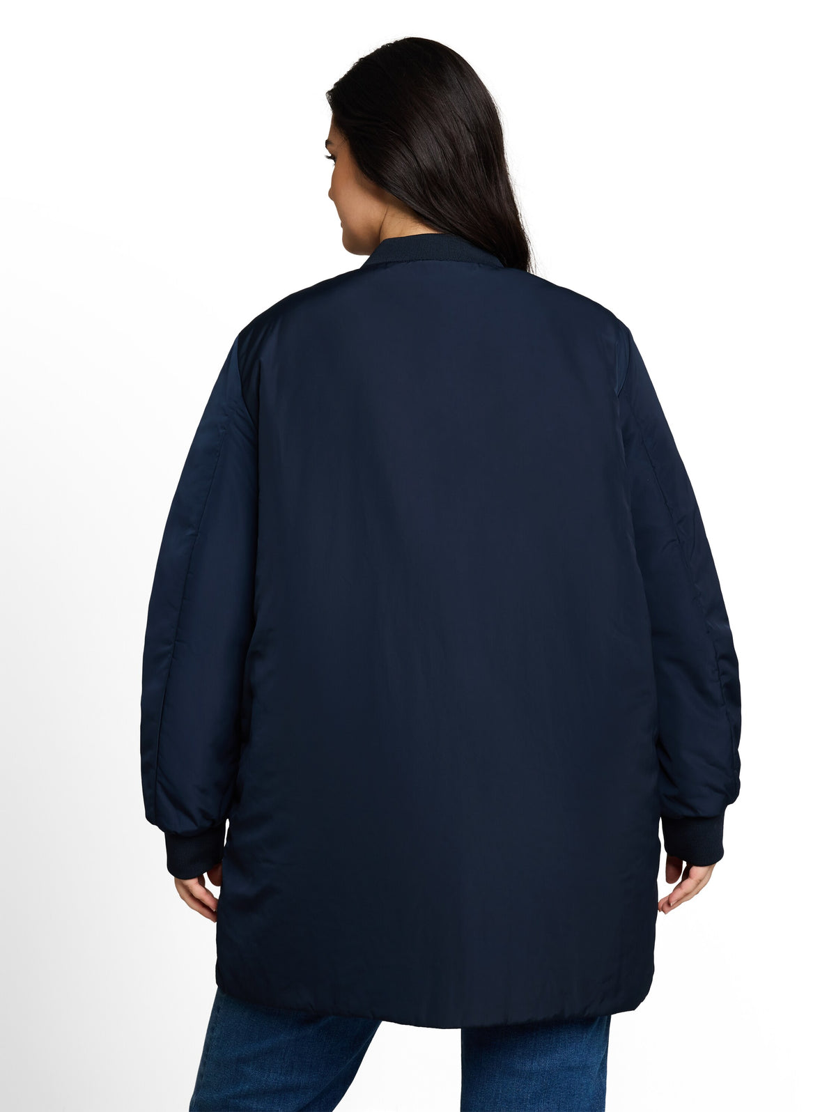 Plus Size - 2-in-1 Wendejacke mit Bomberkragen