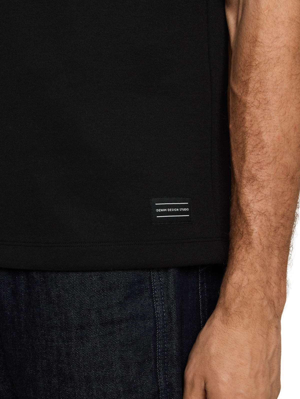 Relaxed Fit Sweatshirt mit kurzen Ärmeln