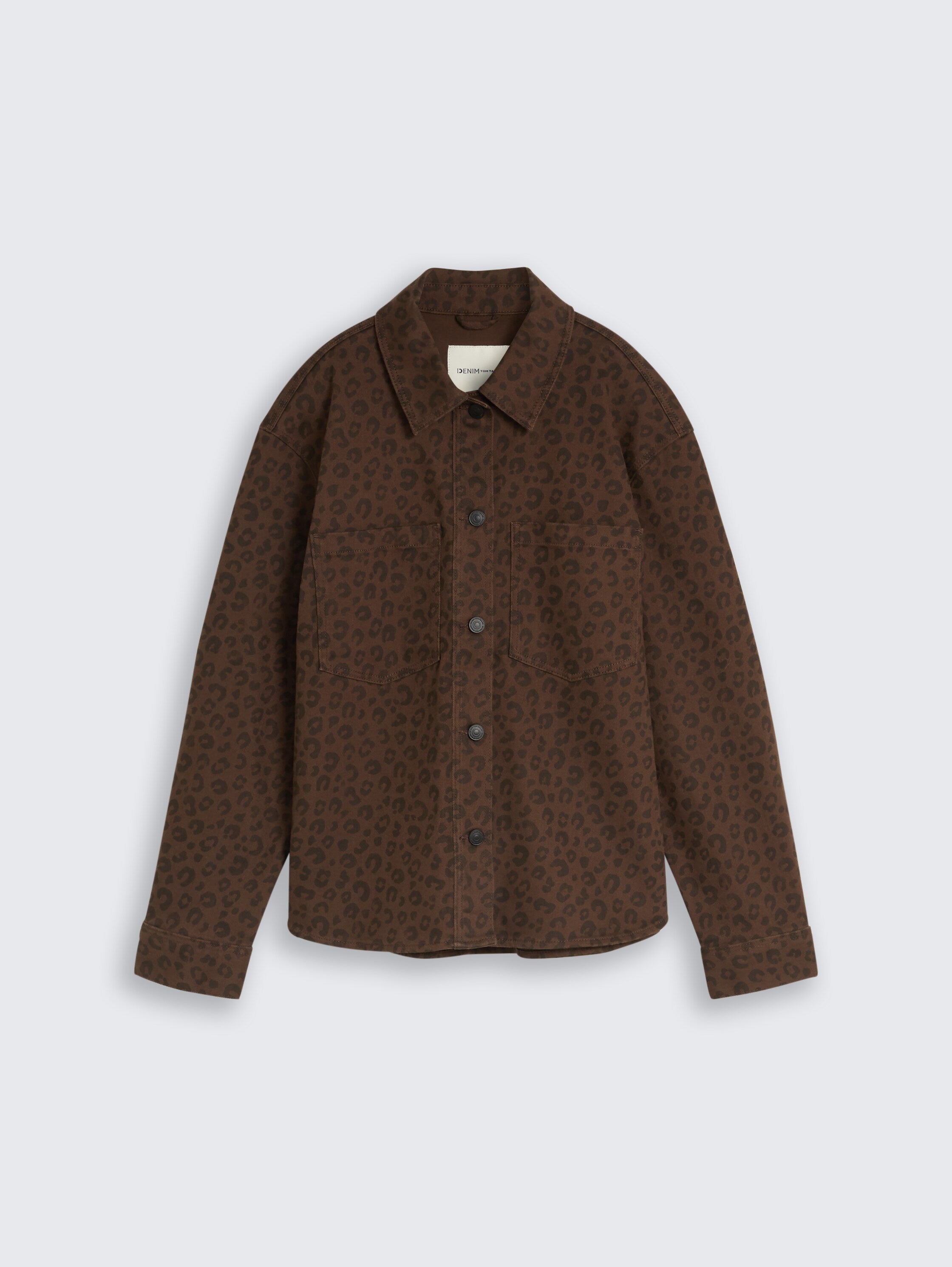 Übergangsjacke mit Leo-Print