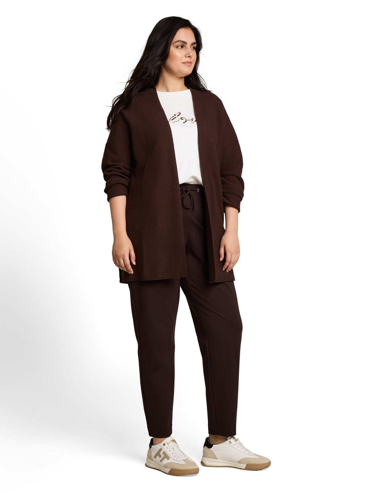 Plus Size - Cardigan aus Baumwolle