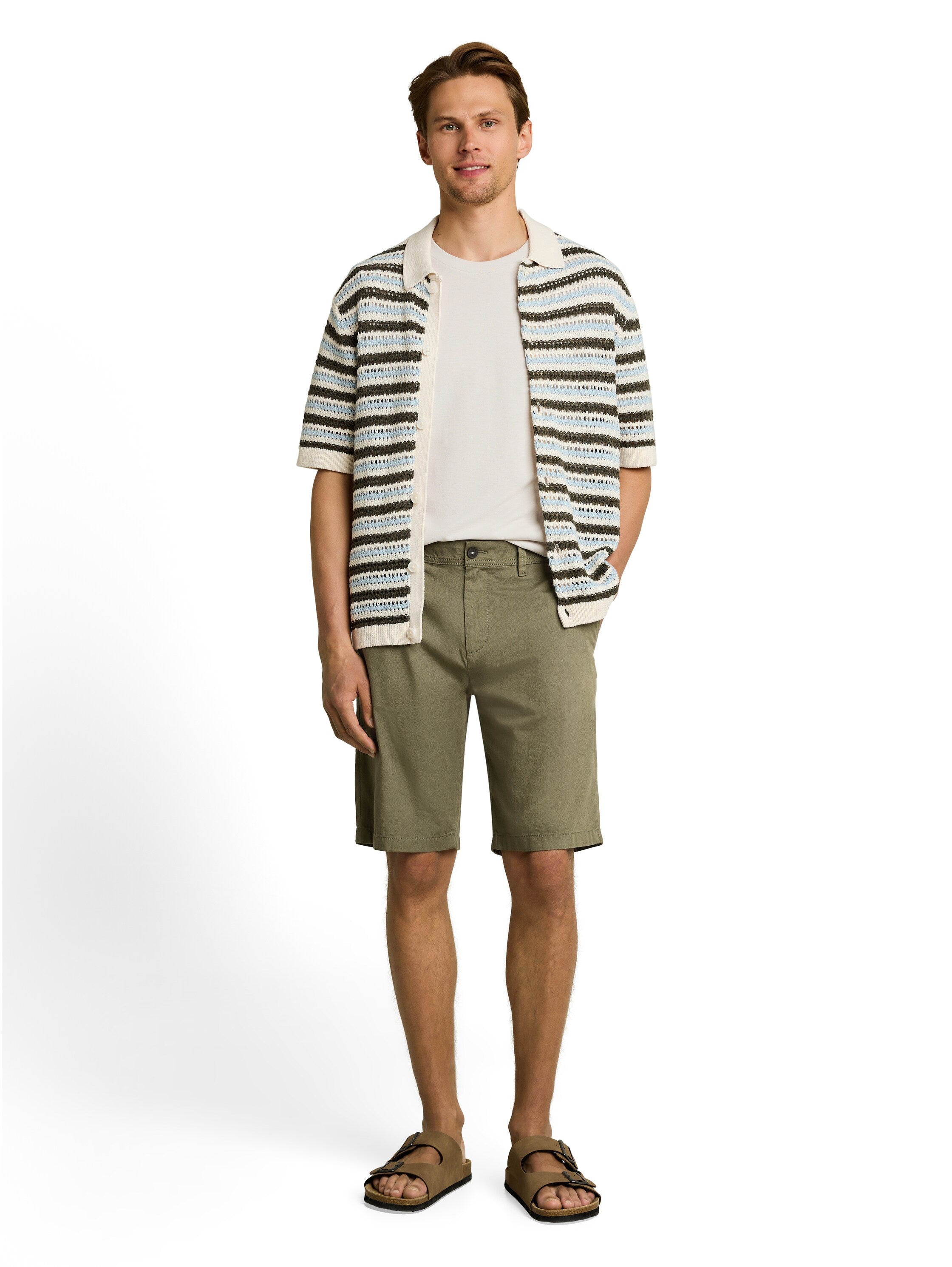 Chino Shorts aus Baumwolle