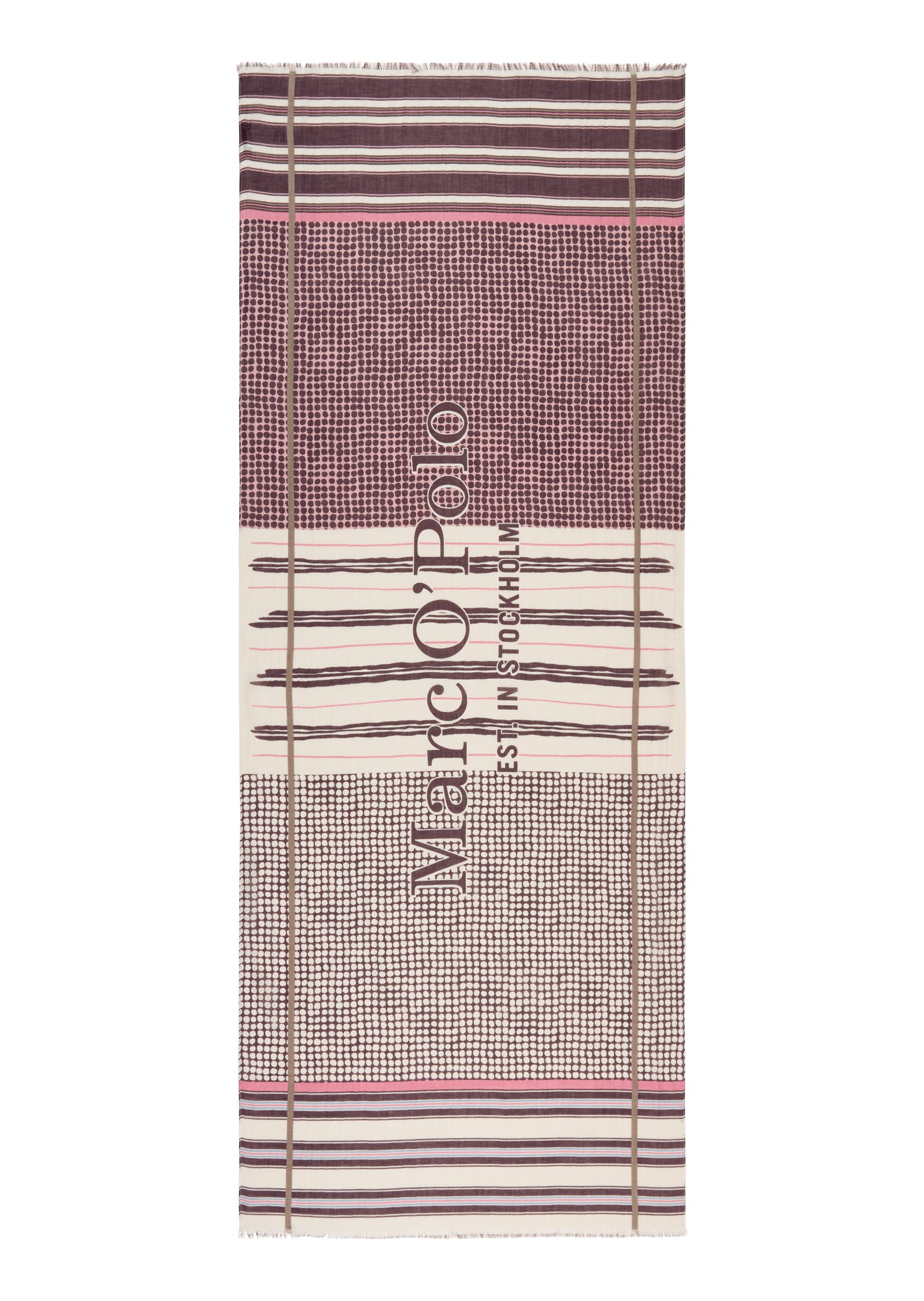 Schal mit Allover-Print