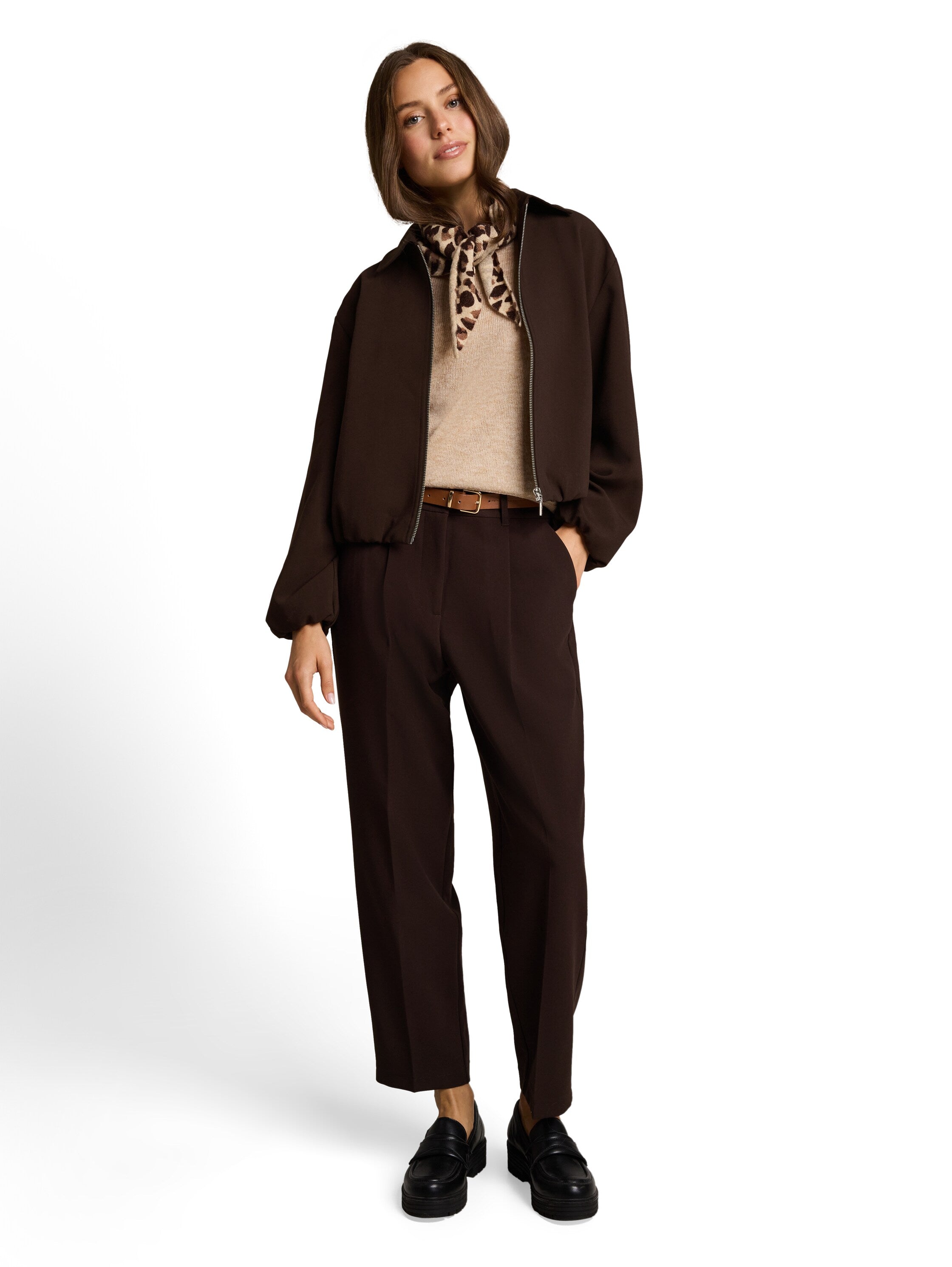 Loose Fit Blouson Jacke