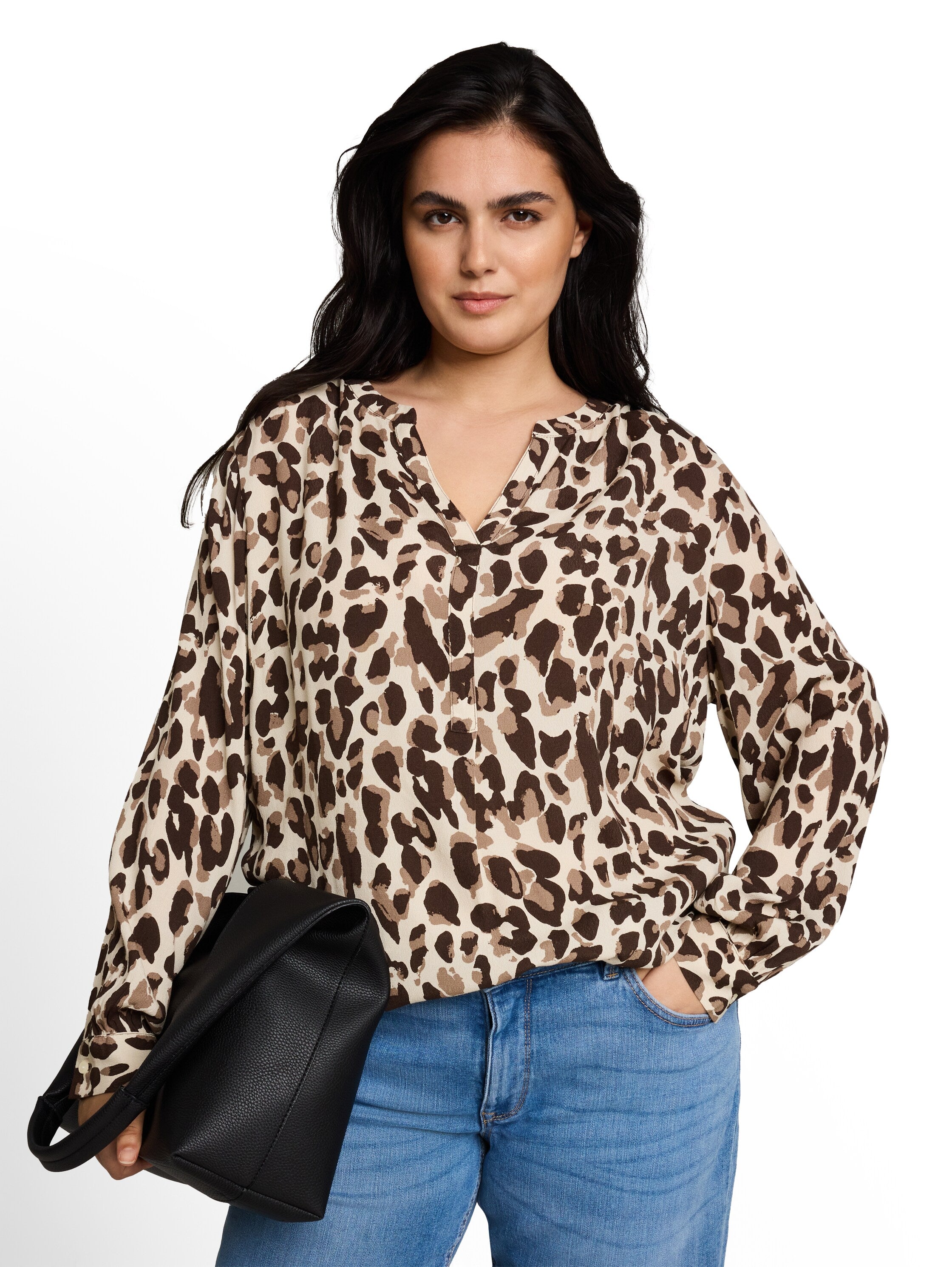 Plus Size - Bluse aus Viskose