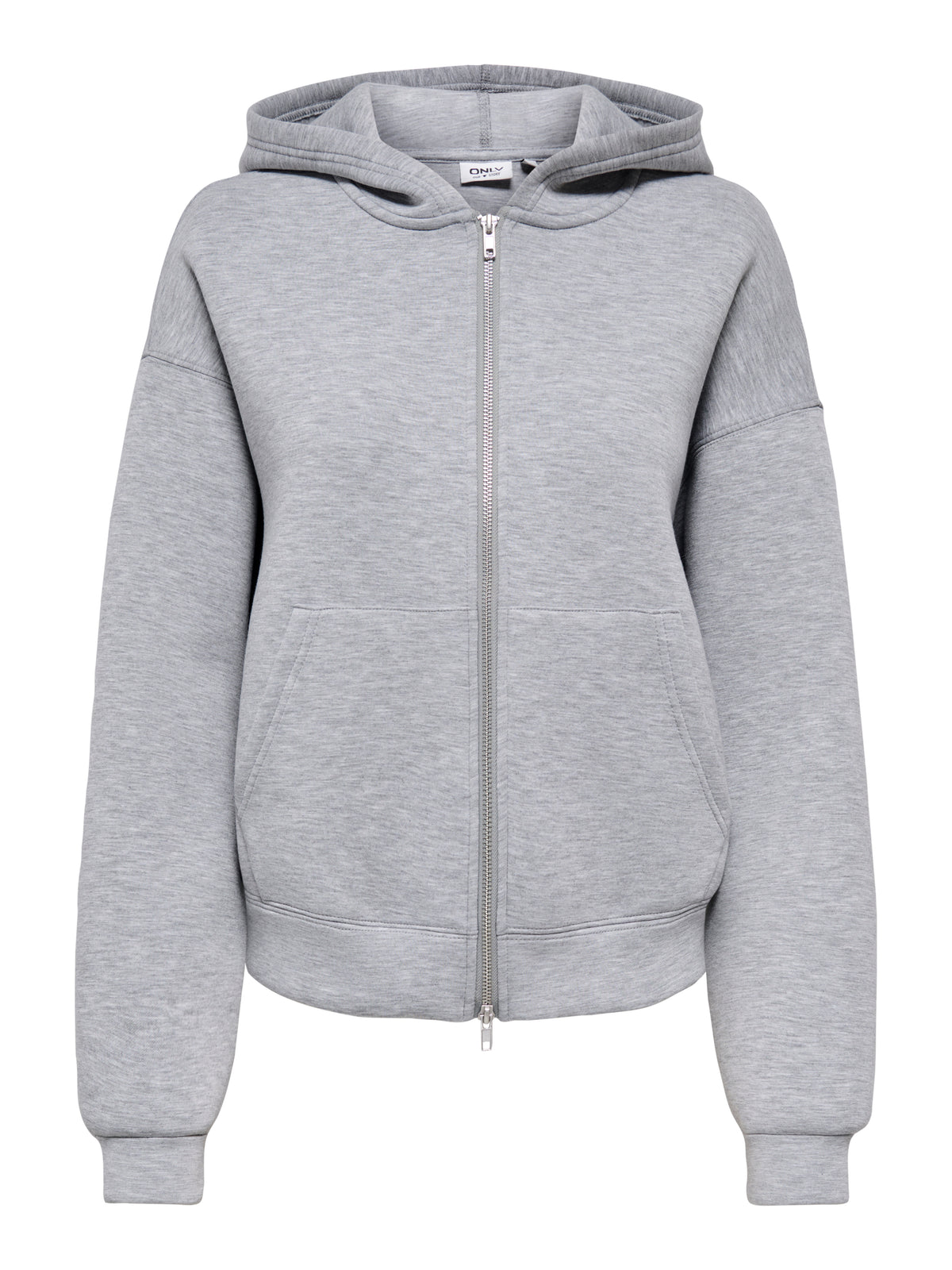 ONLNAOMI L/S TWO-WAY ZIP HOODIE SWT NOOS