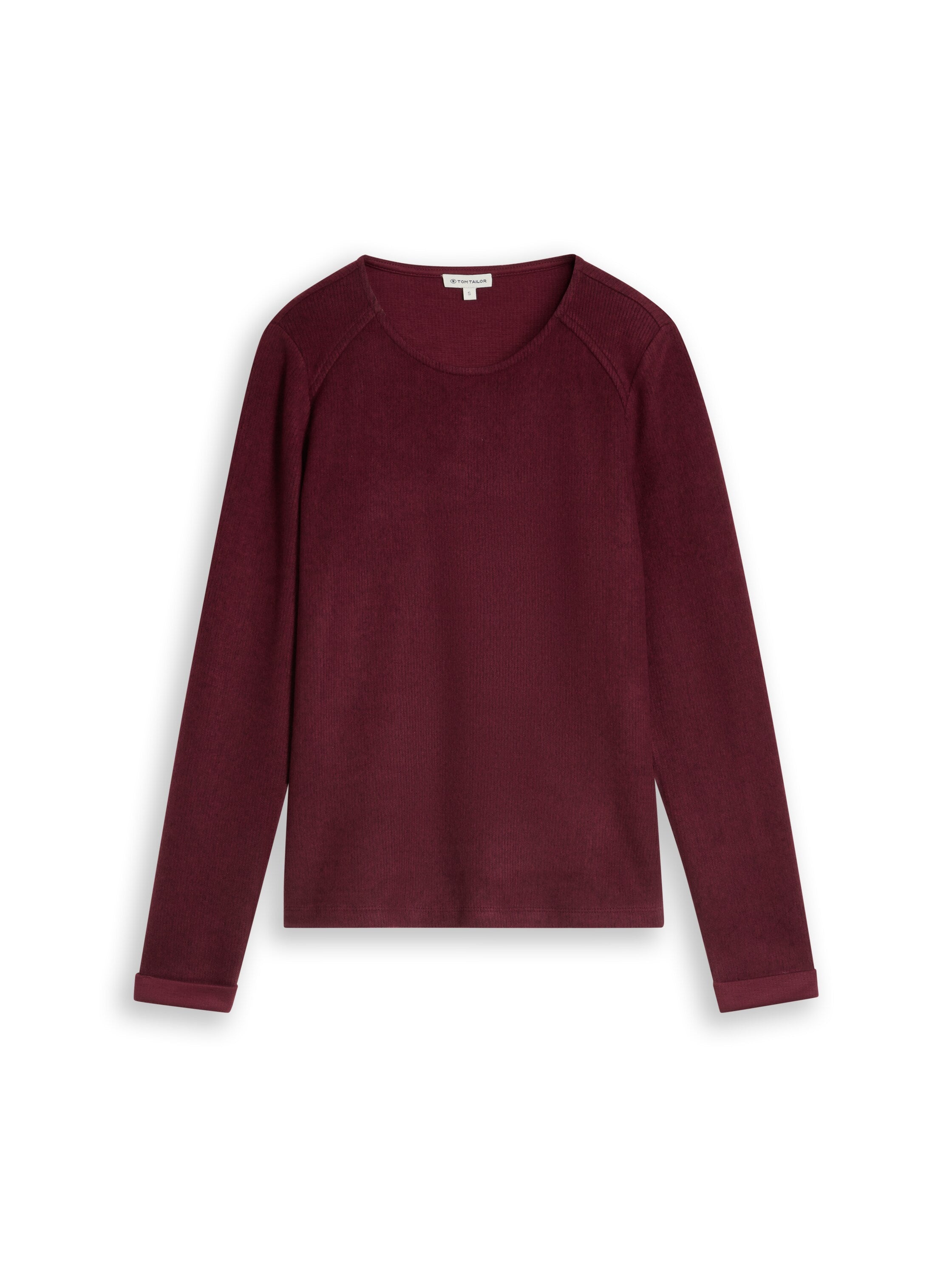 Cosy Sweatshirt mit Melange-Optik