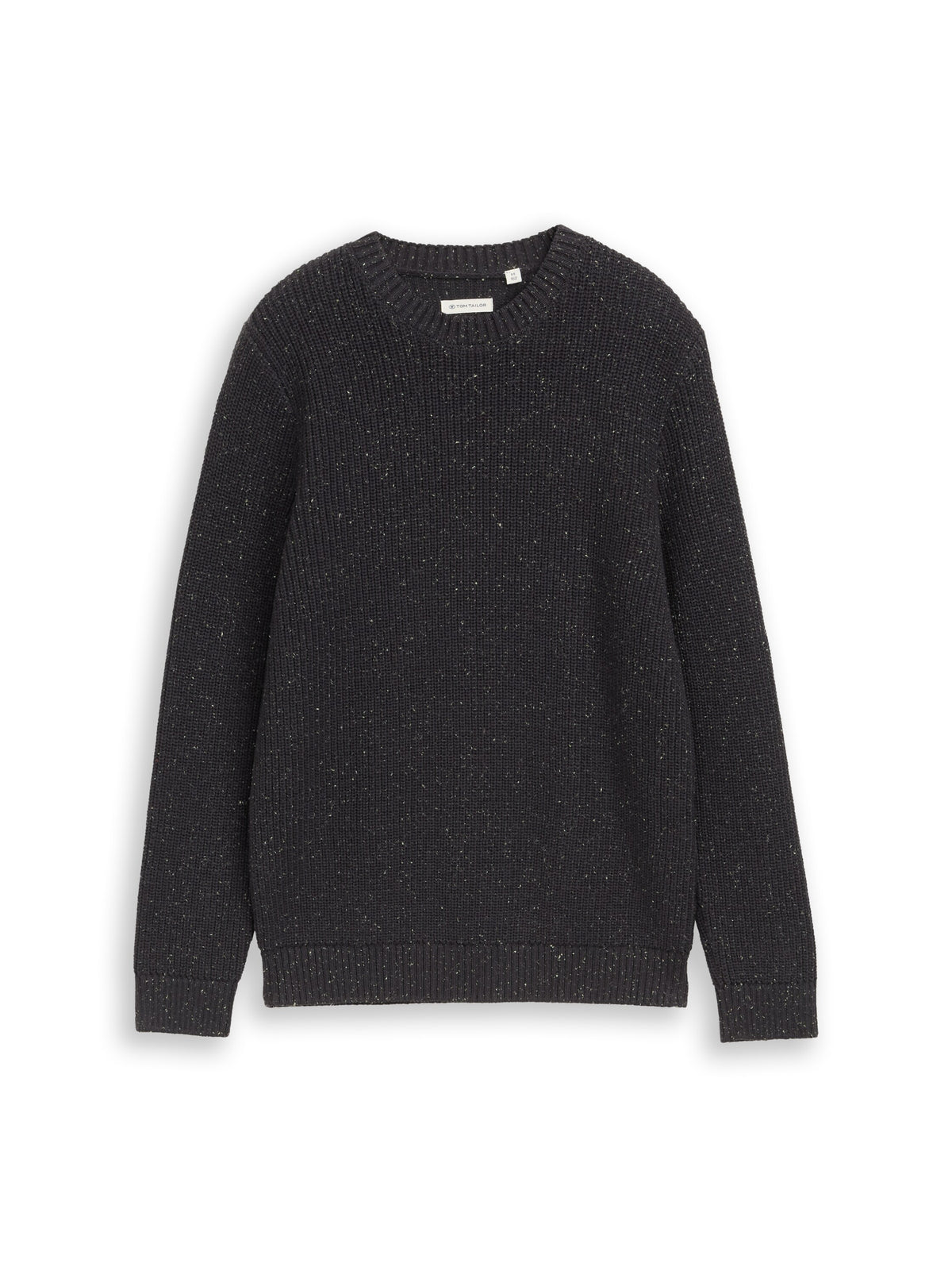 Strickpullover in Melange-Optik
