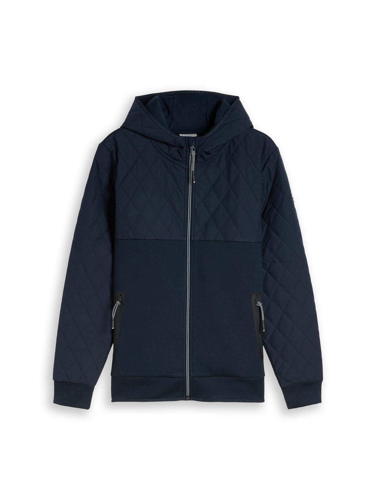 Hoodie Sweatjacke mit Steppung