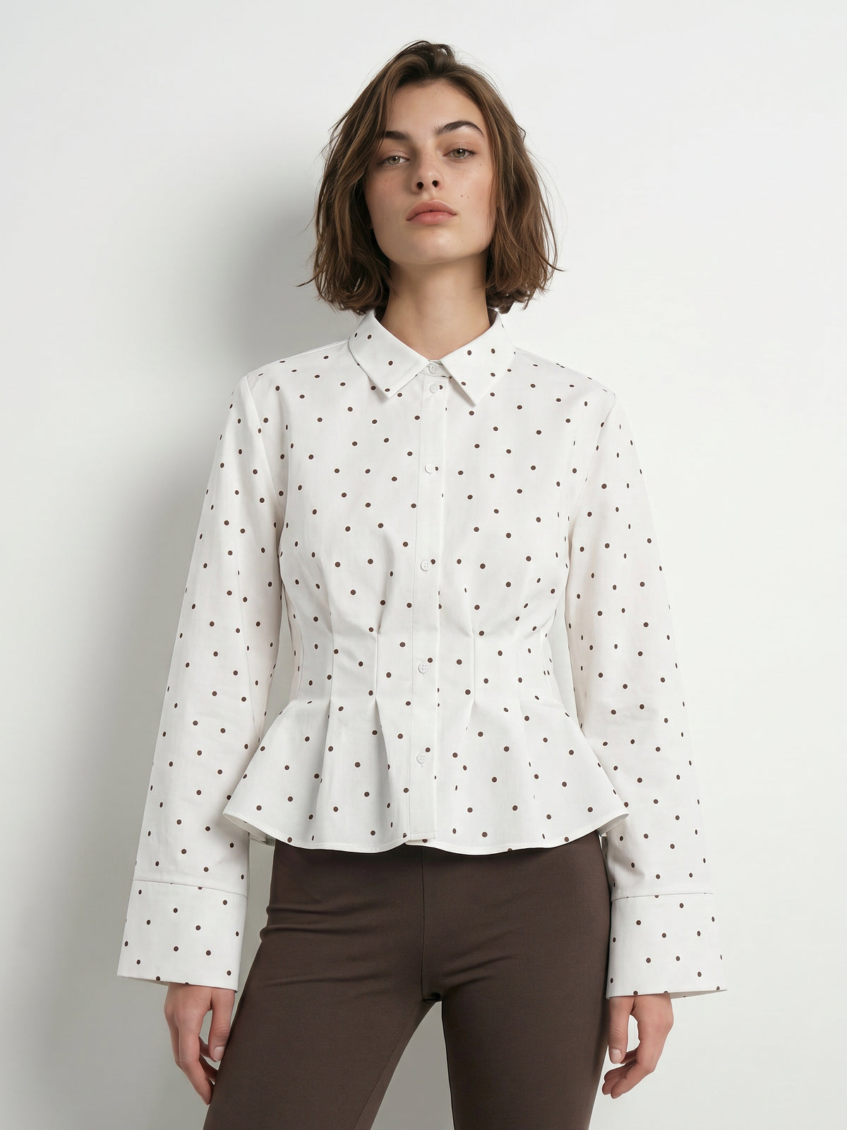 HDUNDINE LS PLEATED SHIRT