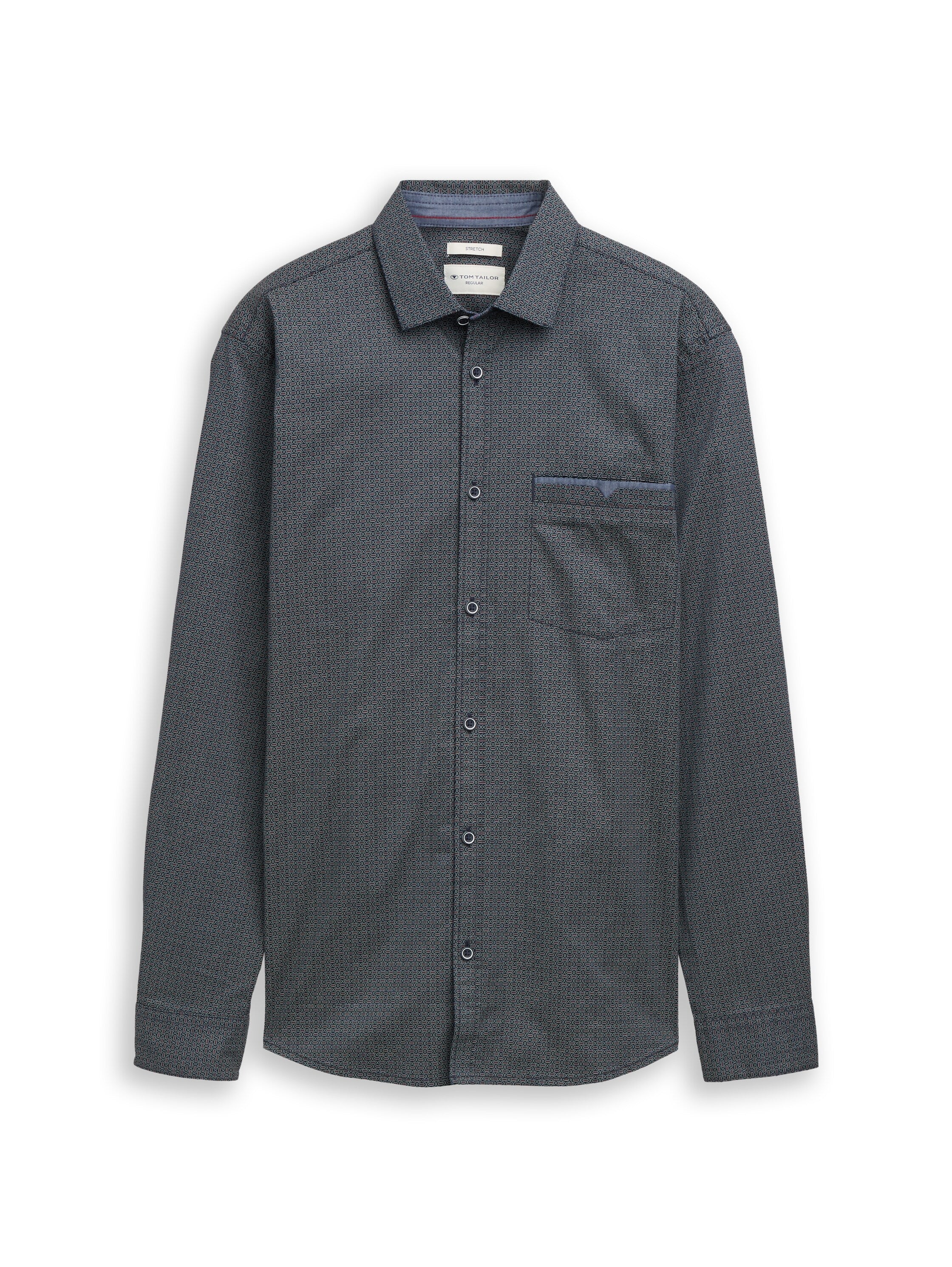Regular Fit Hemd mit Stretch
