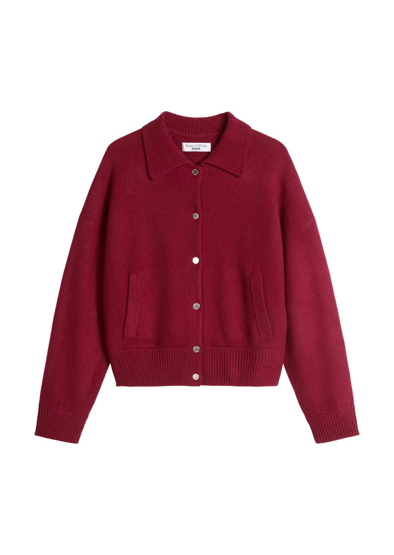 Cardigan im Blouson-Stil regular