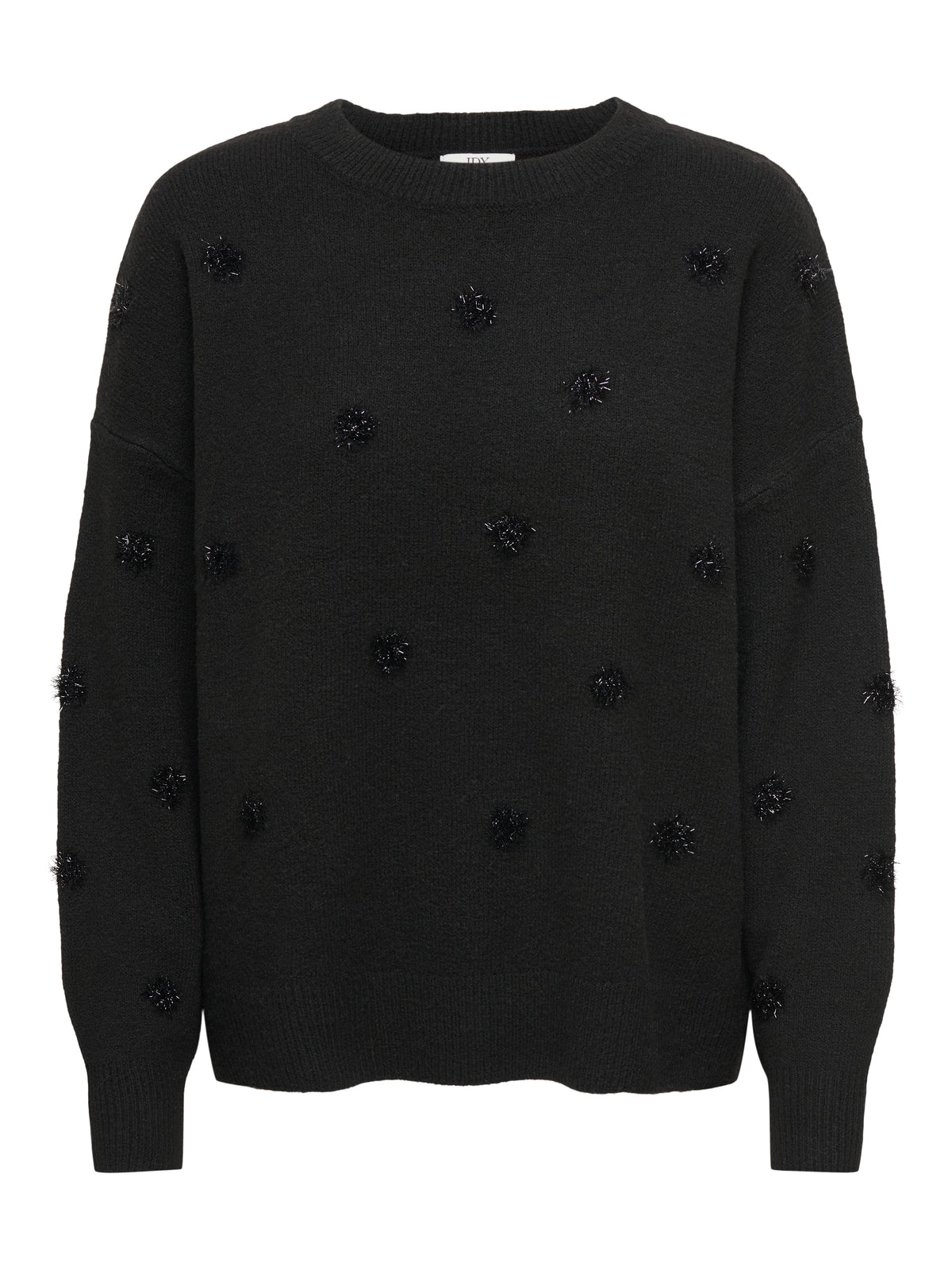 JDYMELEA L/S O-NECK POMPOM PULLOVER KNT