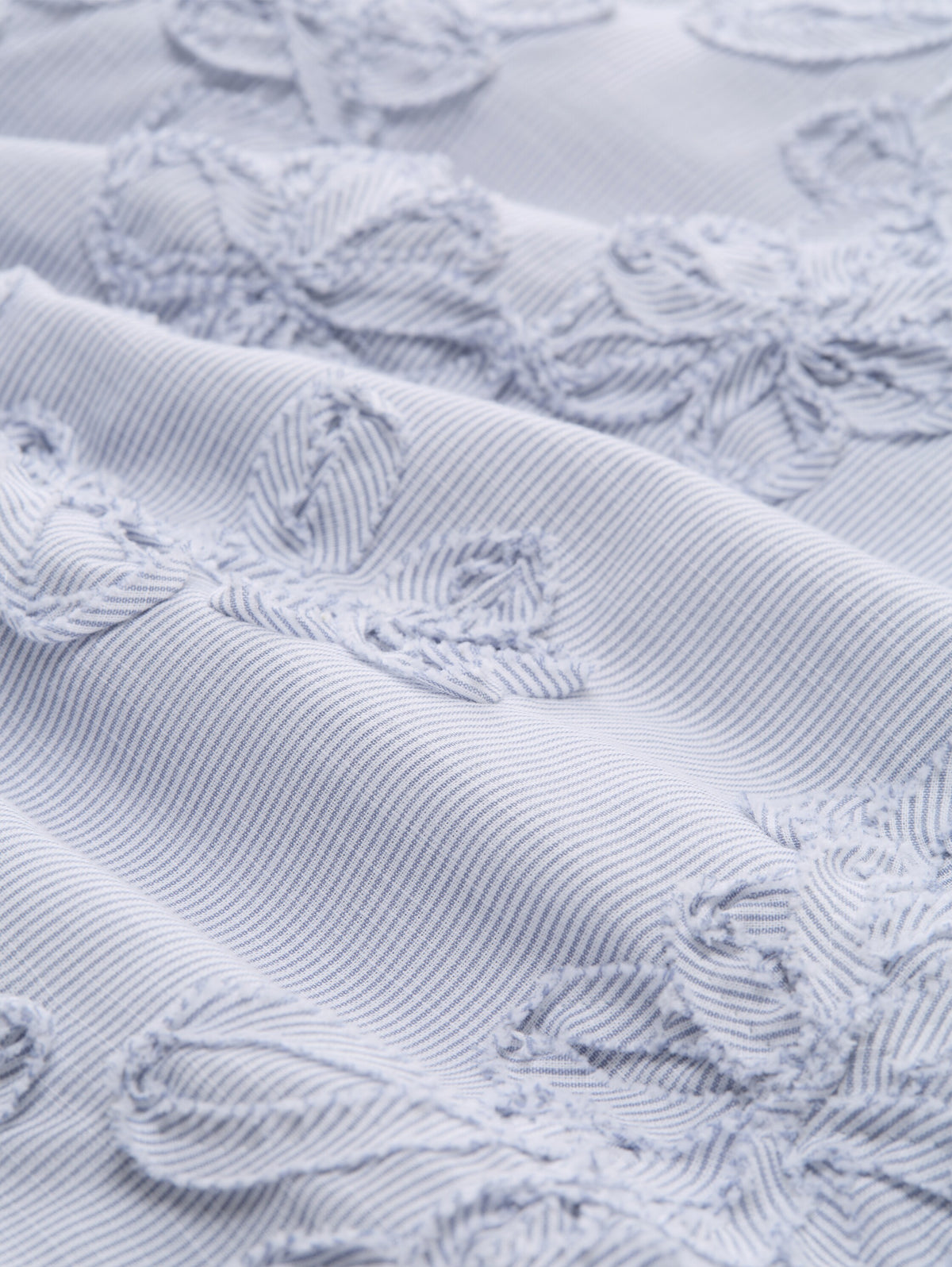 Bluse mit Blumen-Stickerei