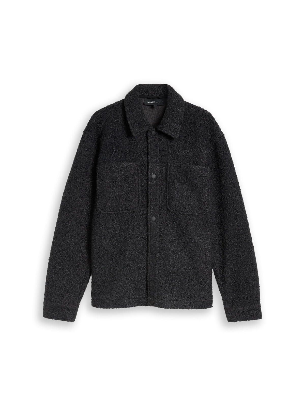 Overshirt in Woll-Optik