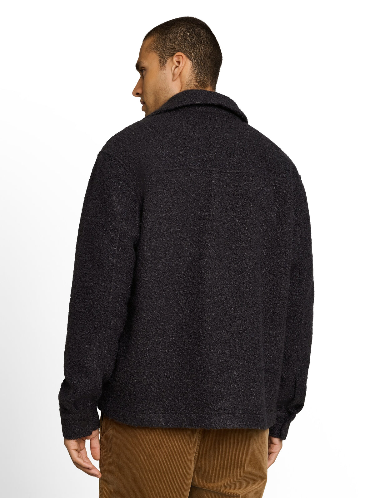 Overshirt in Woll-Optik