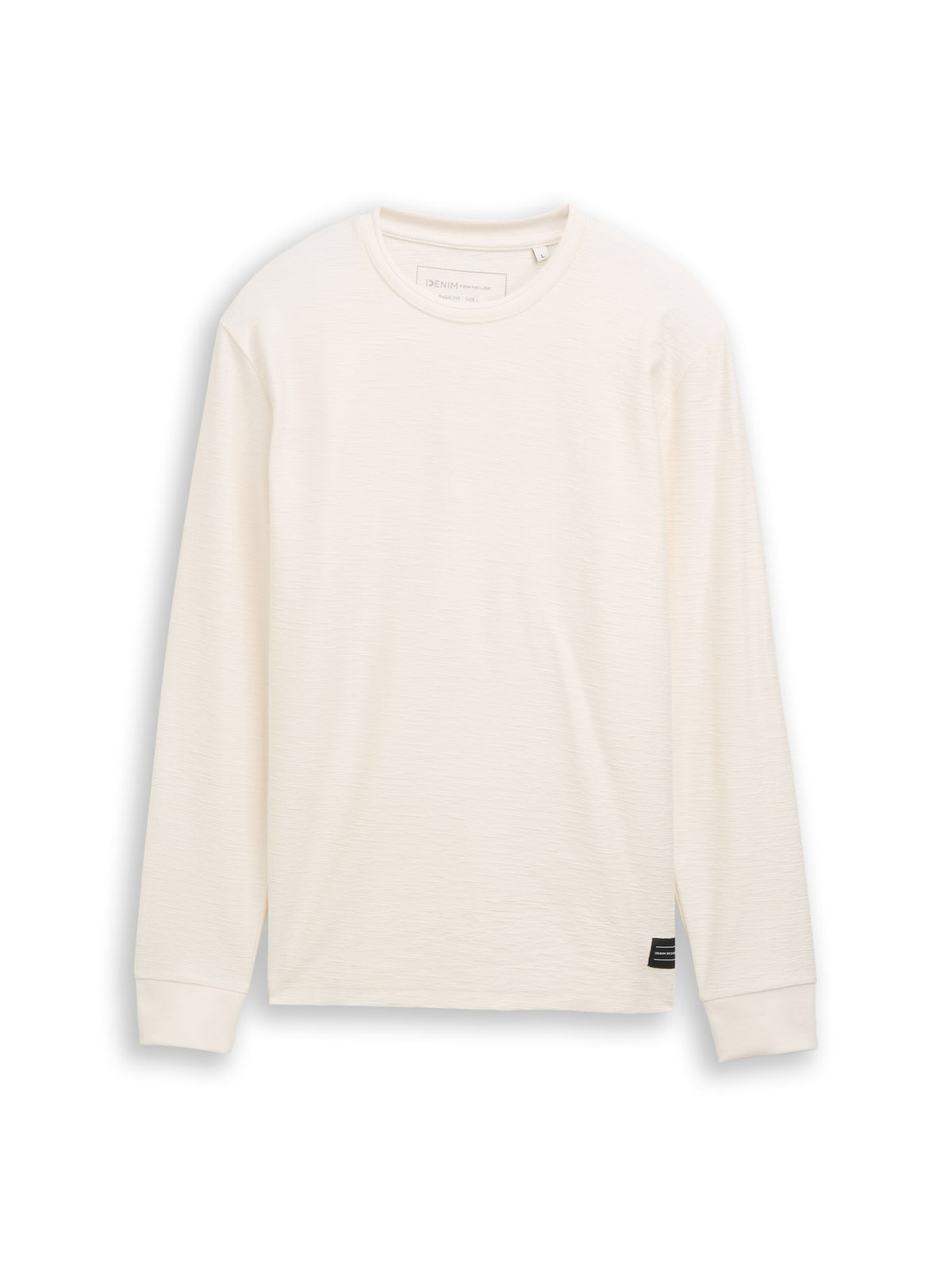Langarmshirt mit Logo-Badge