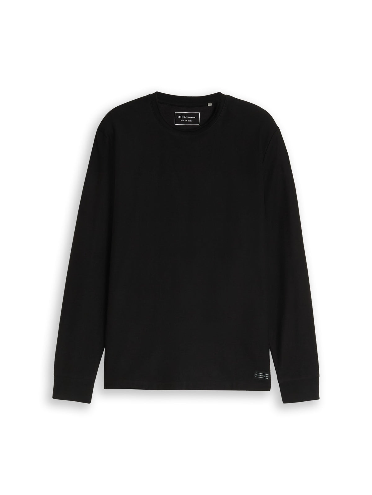 Langarmshirt mit Logo-Badge