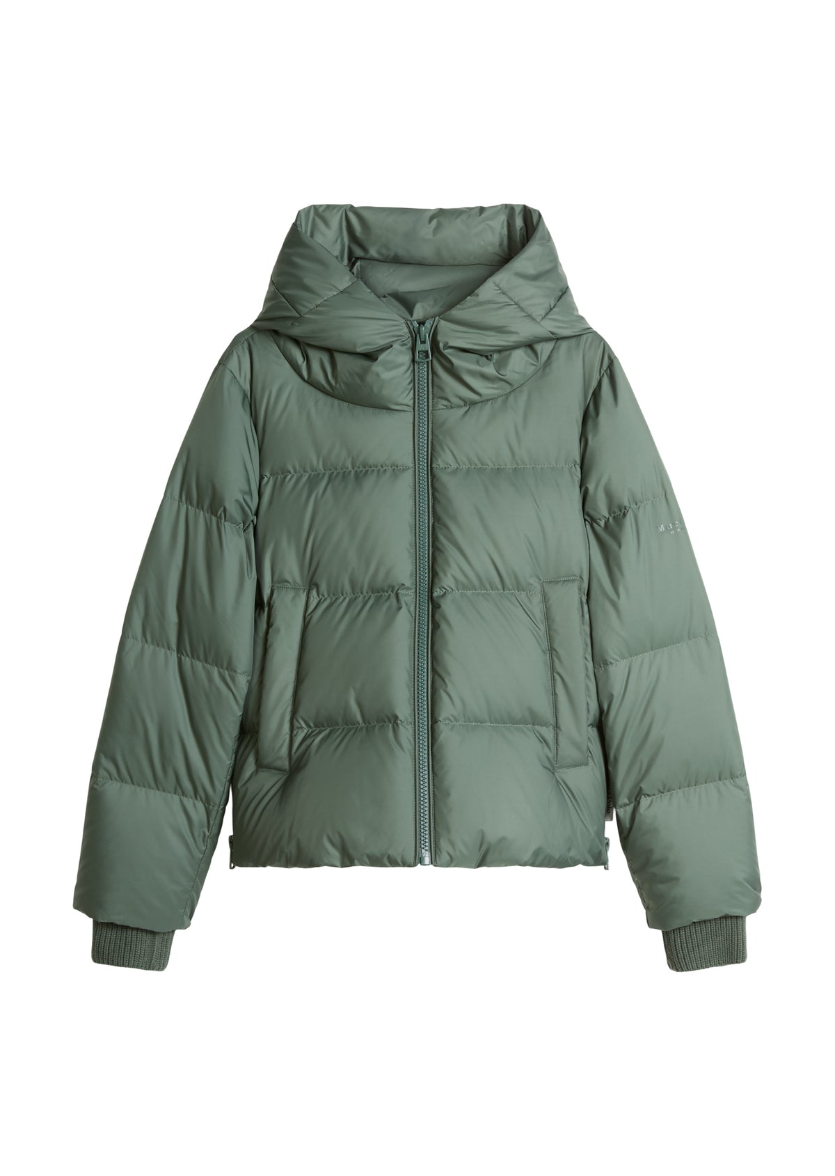 Puffer-Daunenjacke mit Kapuze regular