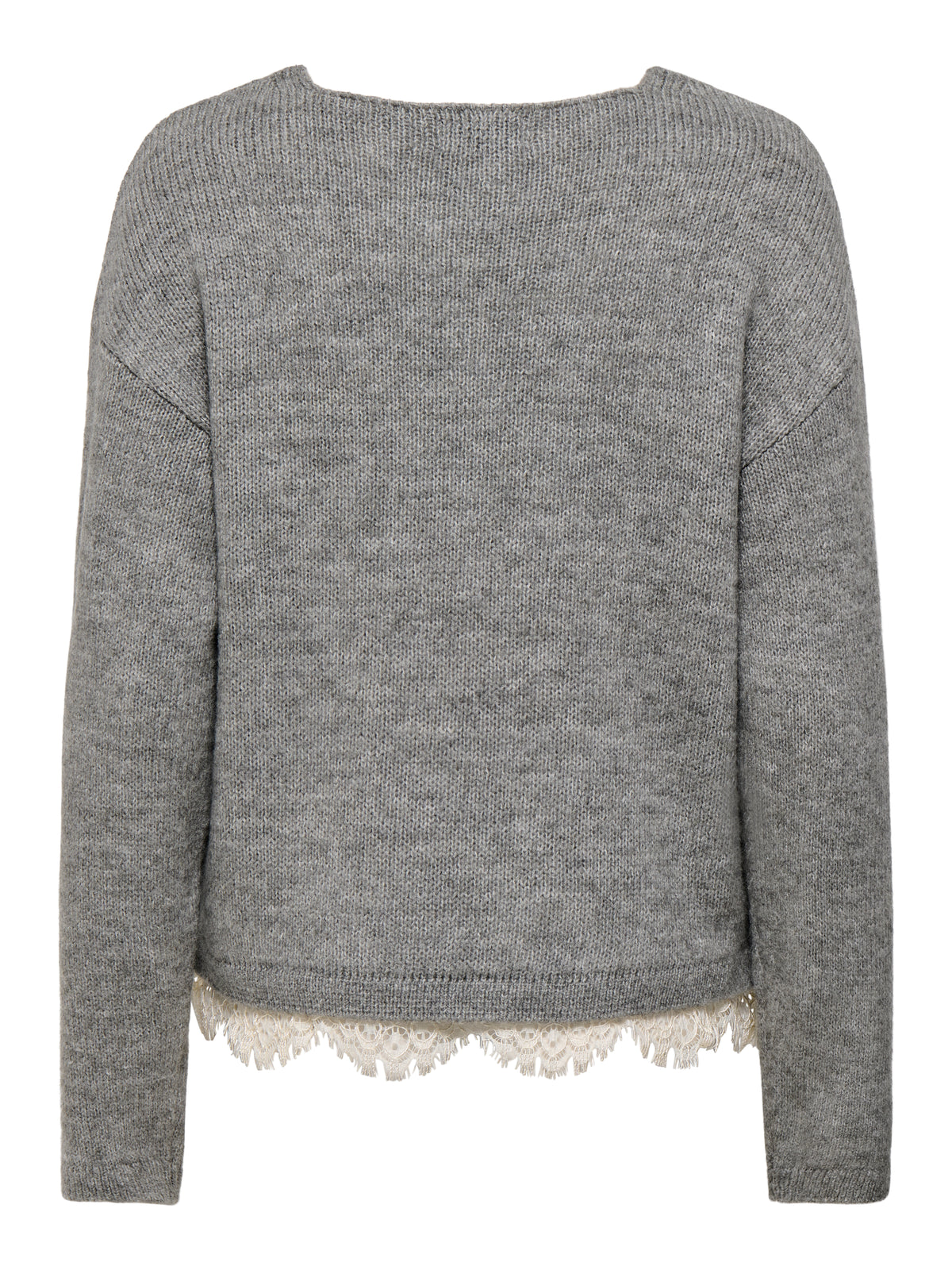 JDYSTEPHANIE L/S V-NECK LACE PULL KNT