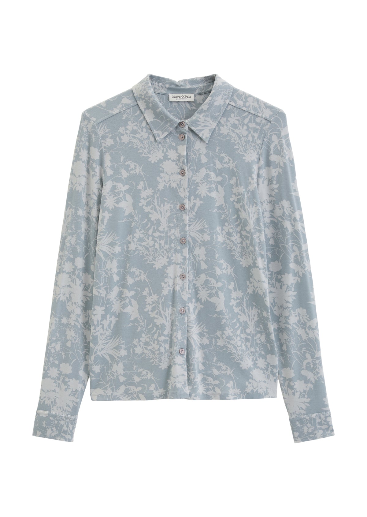 Print-Jerseybluse regular