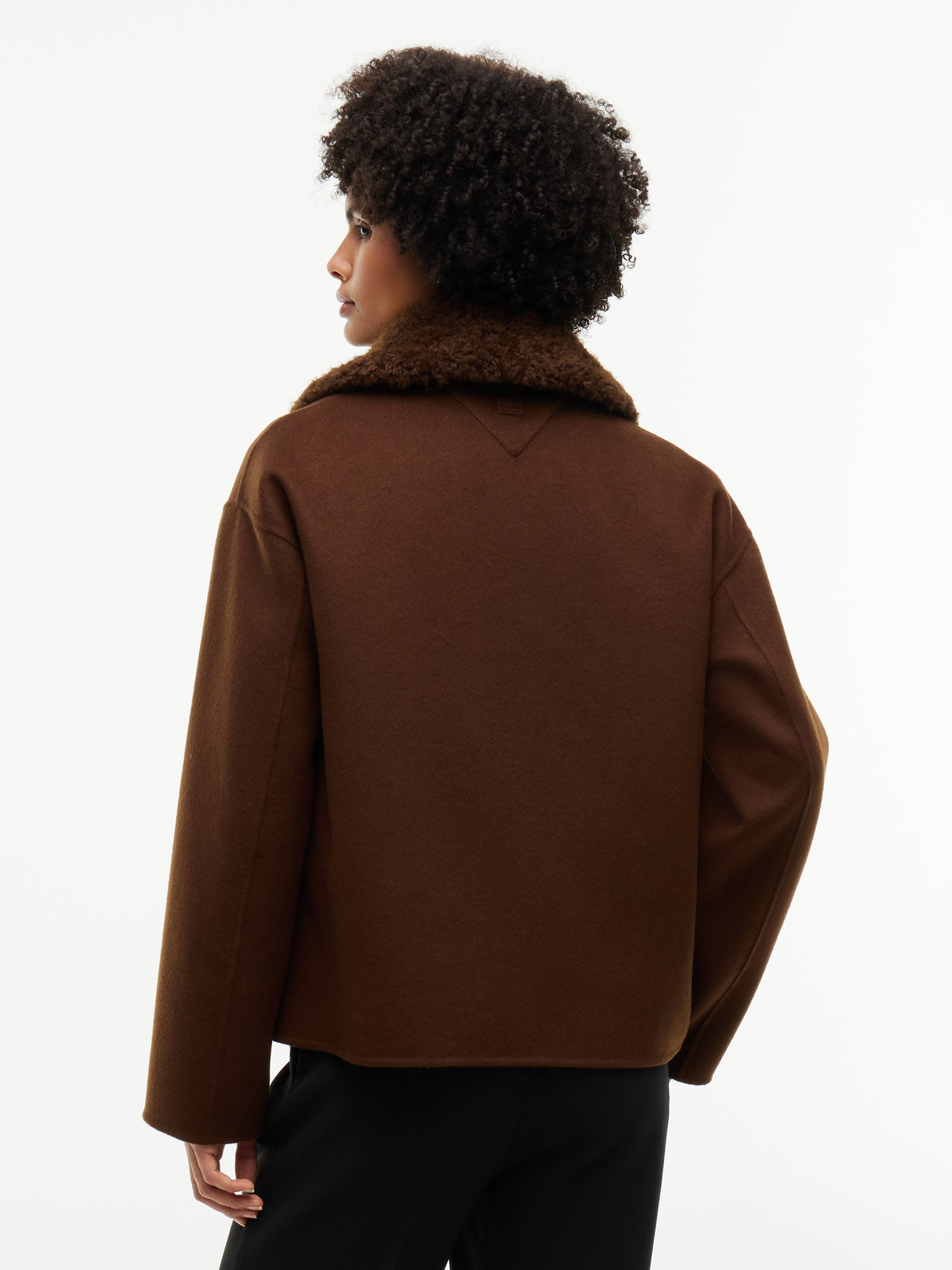 DF WOOL ZIP THROUGH JACKET