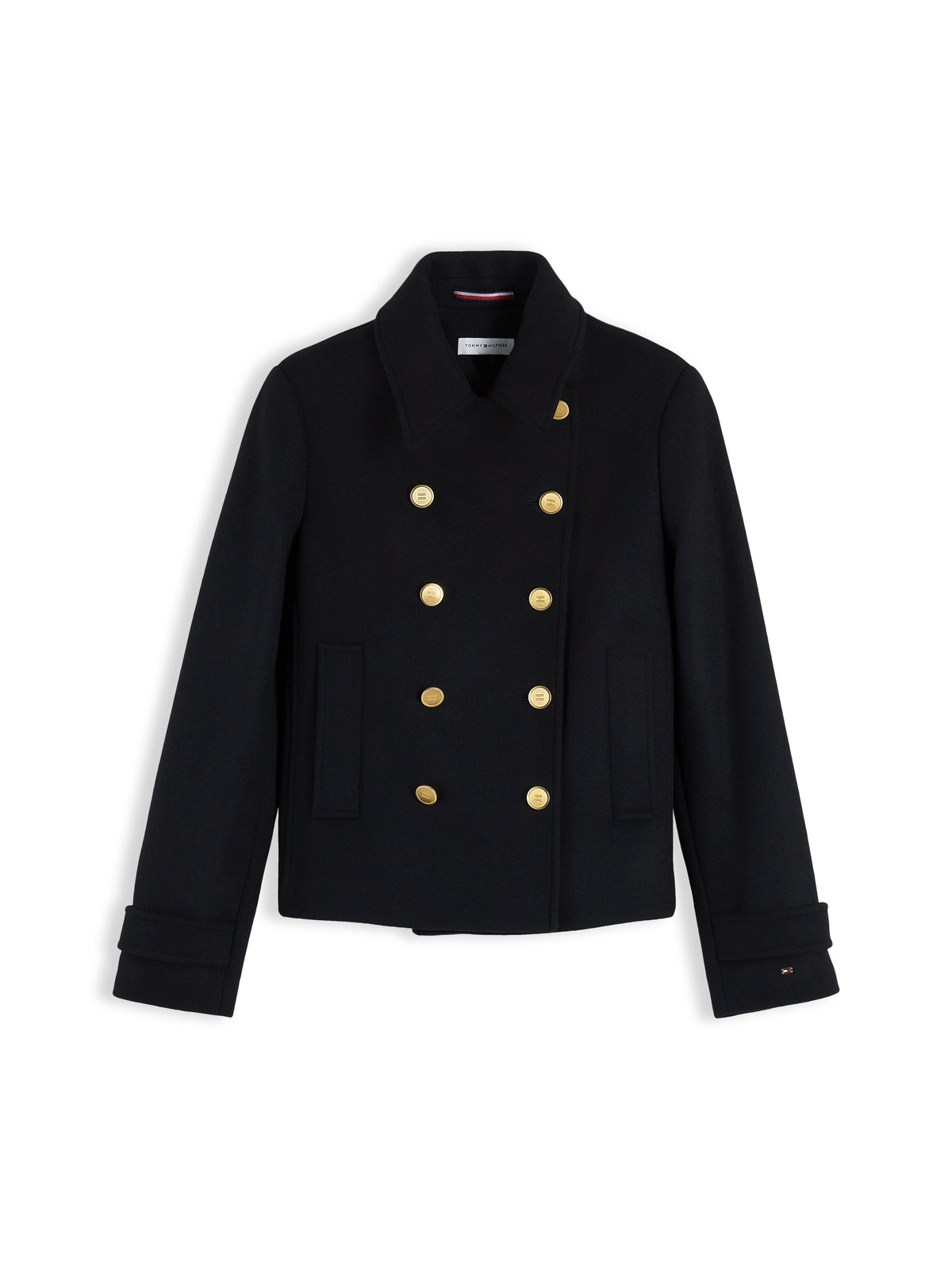 WOOL PEACOAT JACKET