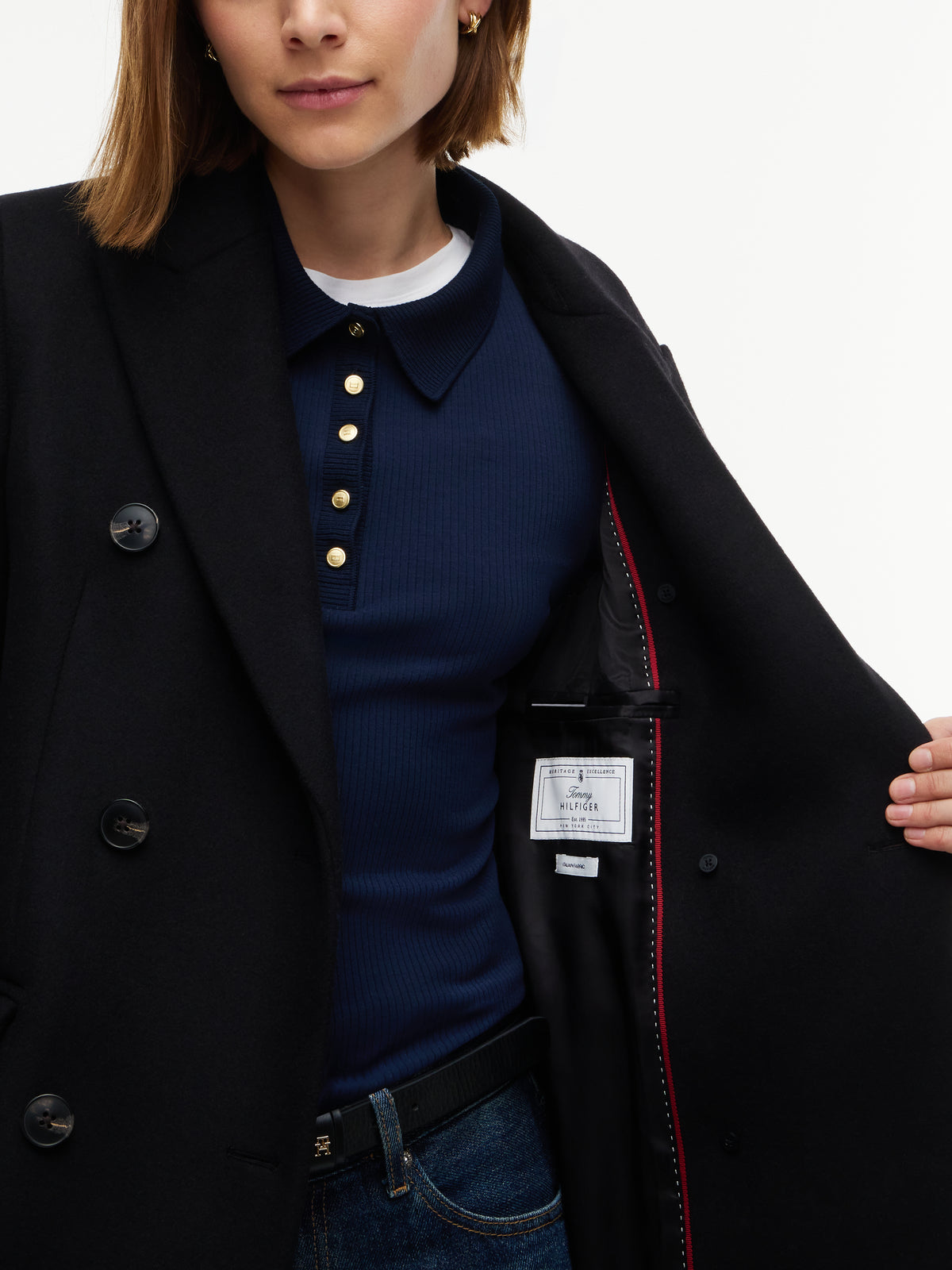 WOOL CLASSIC DB LONG COAT