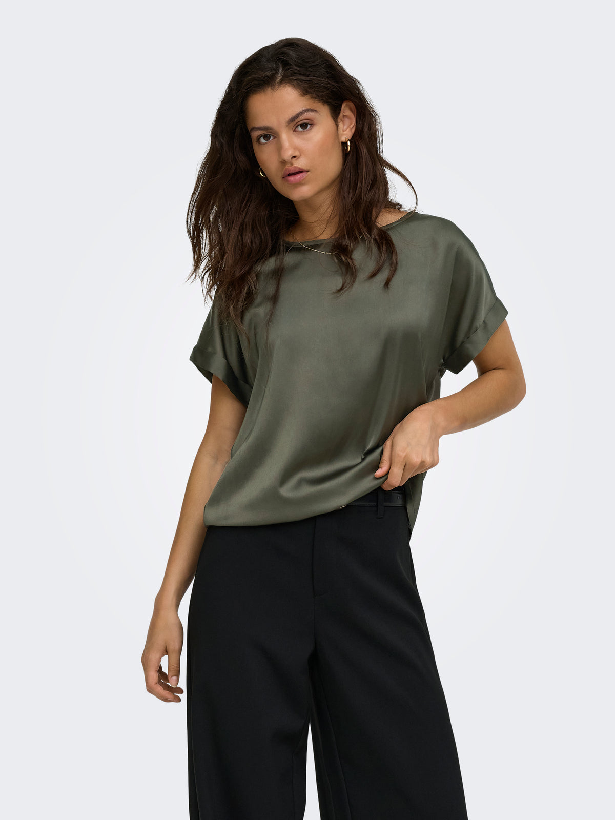 JDYFIFI S/S TOP WVN NOOS