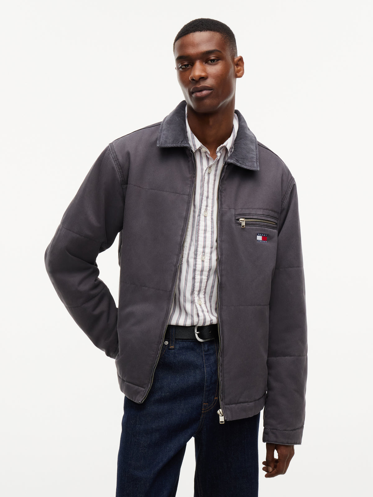 TJM QUILTED COTTON JACKET