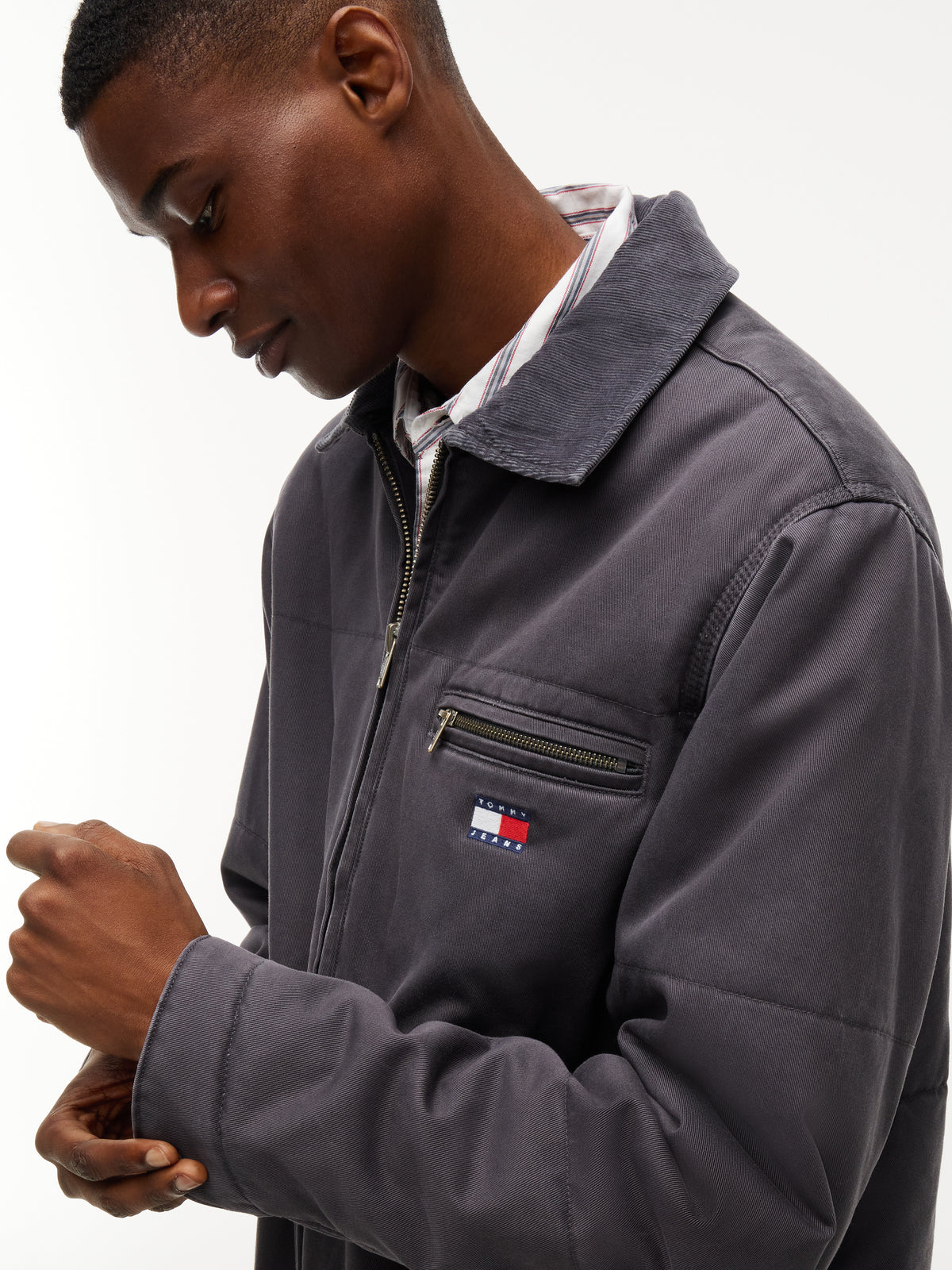 TJM QUILTED COTTON JACKET