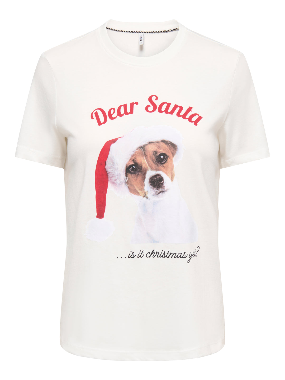 ONLANIMAL REG S/S TOP BOX XMAS CS JRS