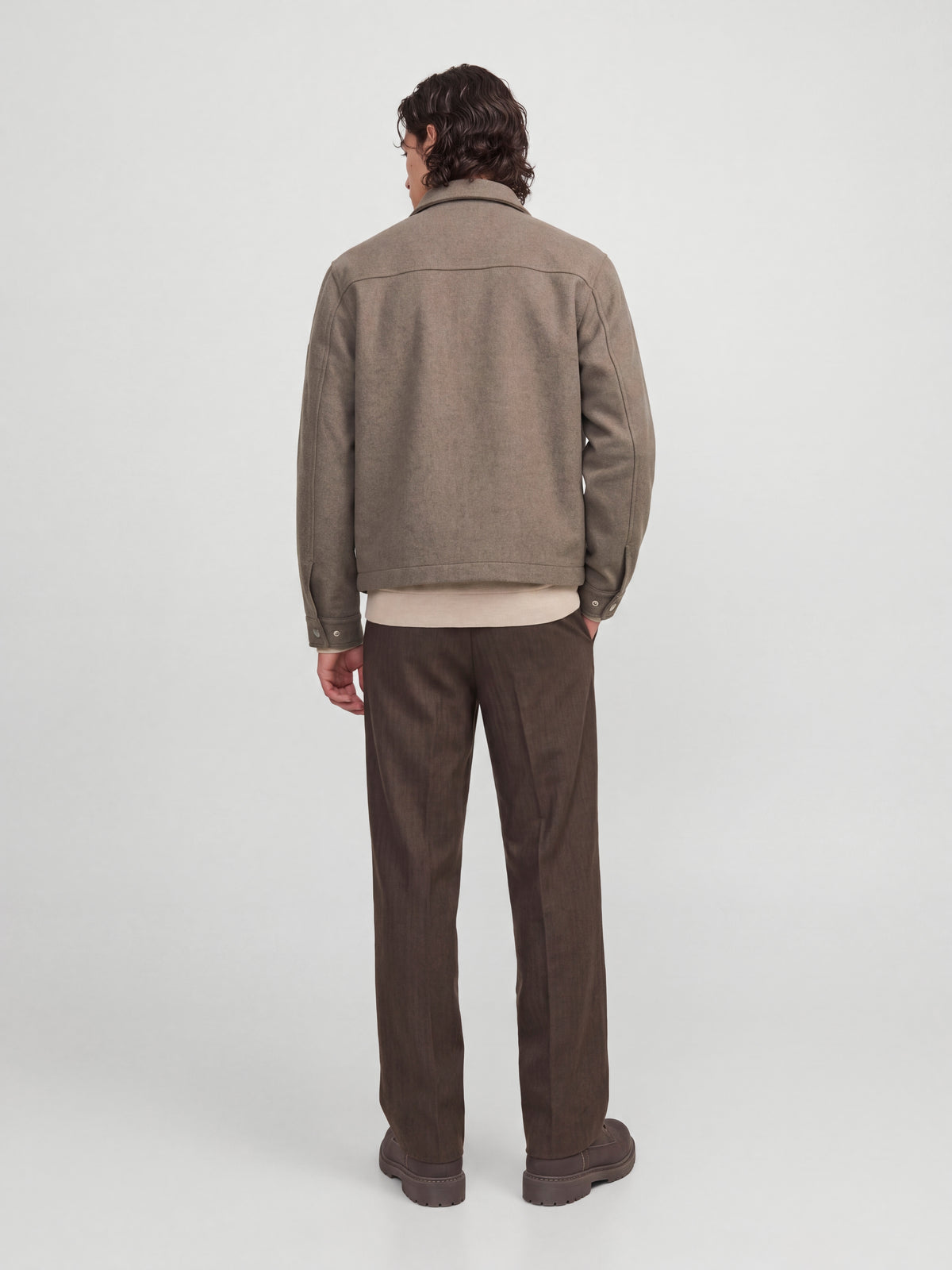 JPRBLUWAKEFIELD WOOL BLEND JACKET SN