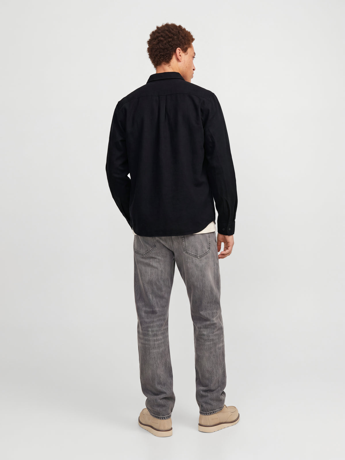 JPRBLUIVY SOLID L/S OVERSHIRT SN