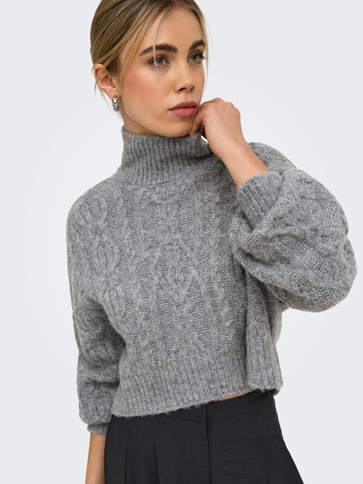ONLHILDE LS SHORT CABLE KNT