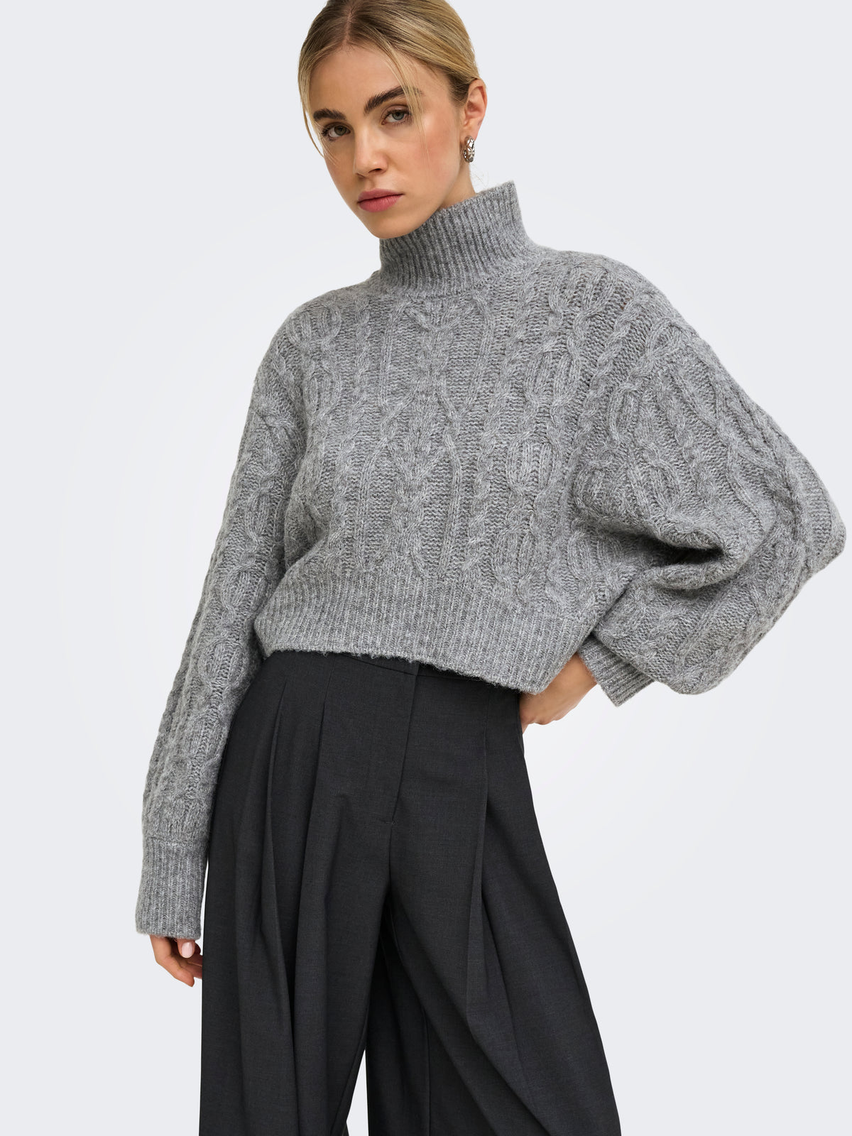 ONLHILDE LS SHORT CABLE KNT