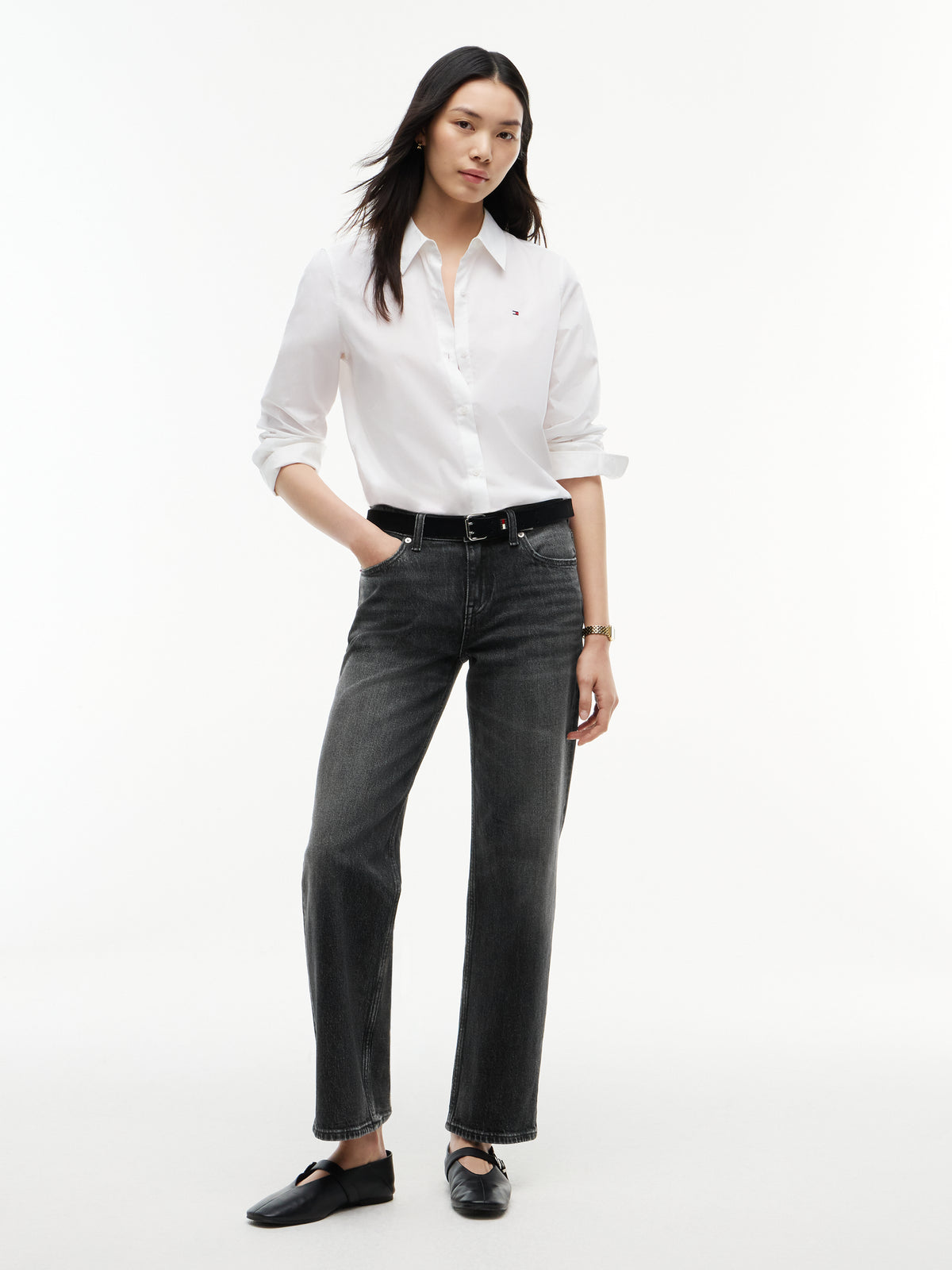 SOPHIE LOW RISE STRAIGHT DJ0187