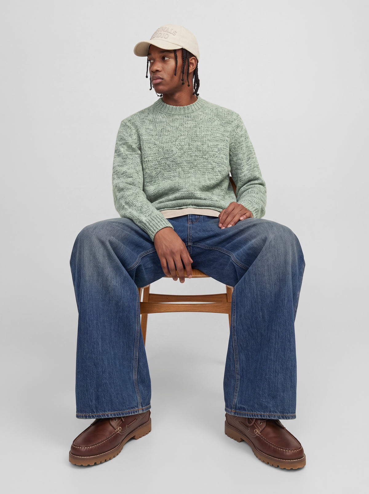 JORMONTREAL KNIT TWISTED CREW NECK