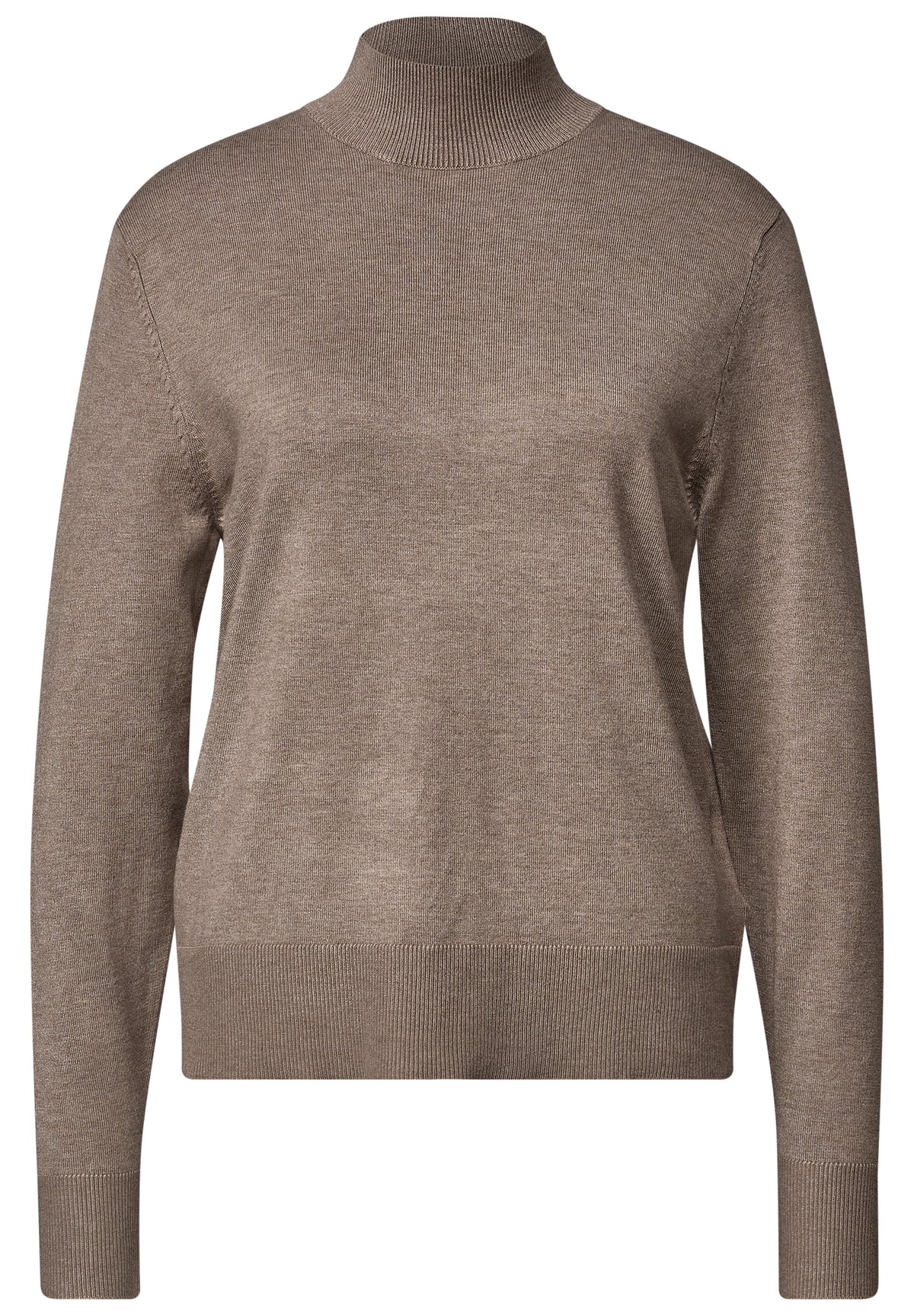 Basic Pullover mit Turtle Neck