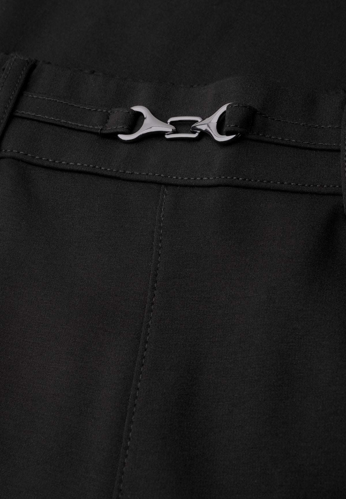 High Waist Straight Leg Hose im Casual Fit
