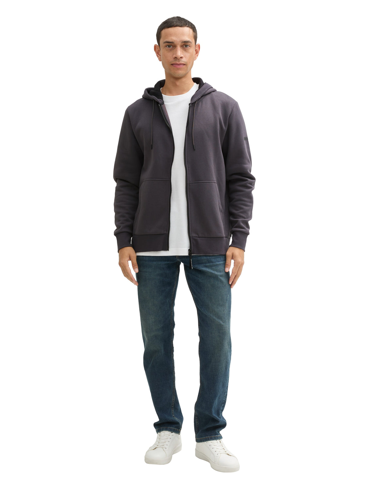 Basic Hoodie Sweatjacke
