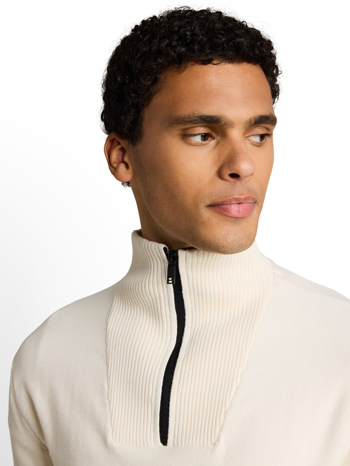Troyer Strickpullover aus Baumwolle