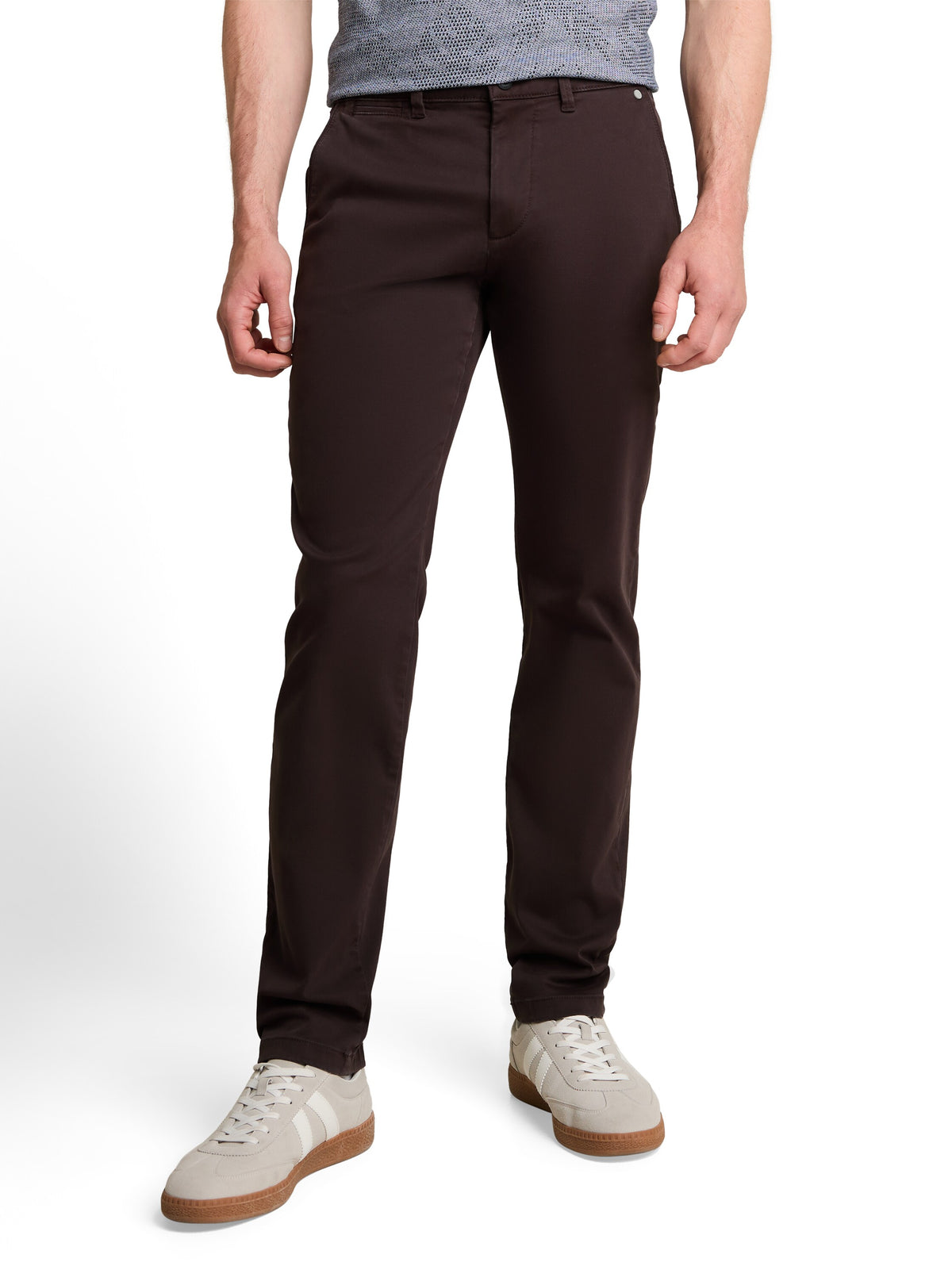 TTSIMON SLIM Chino Hose im Washed-Look