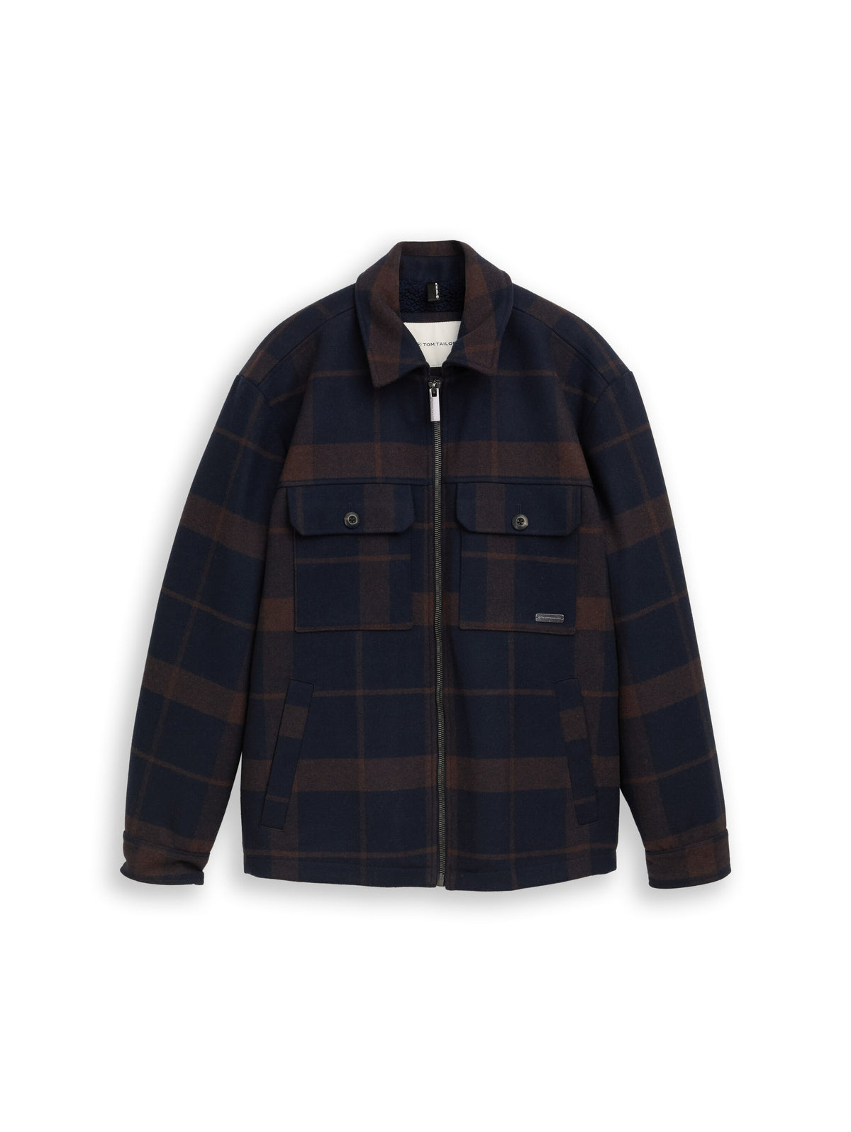 Overshirt mit Wollanteil