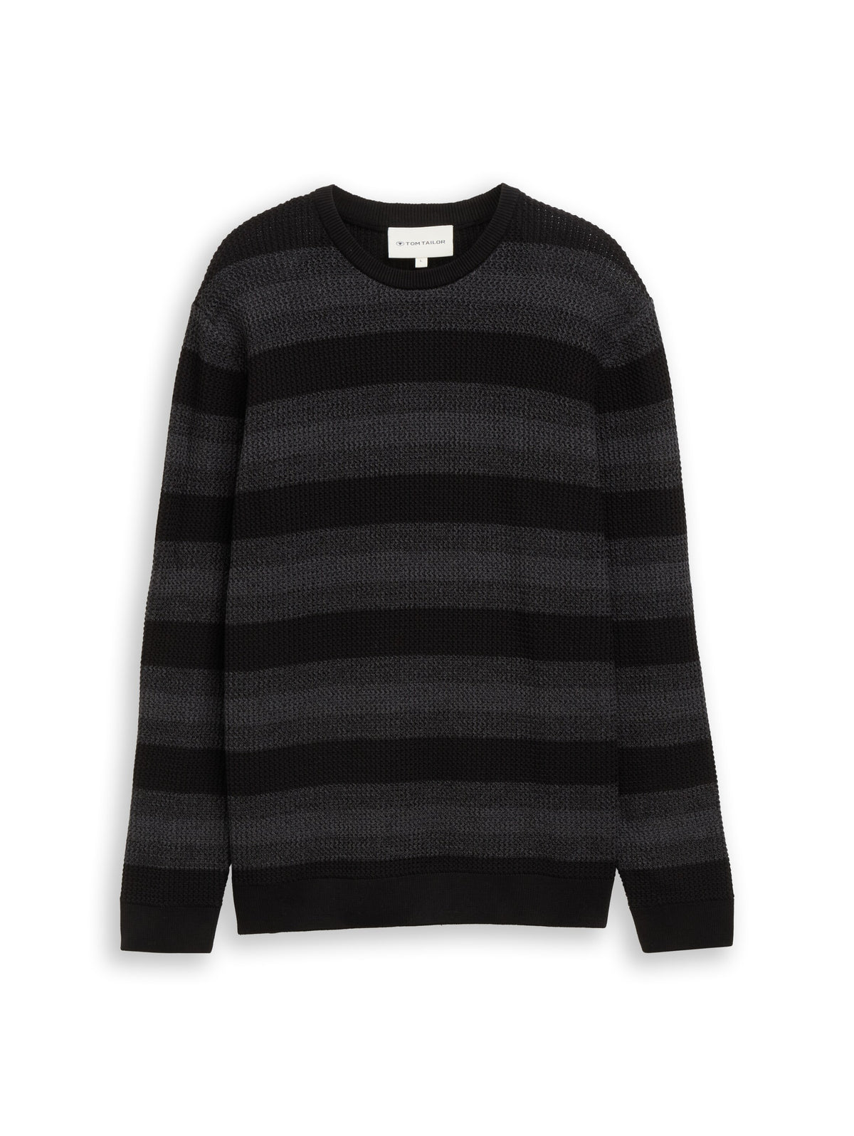Strickpullover mit Streifenmuster