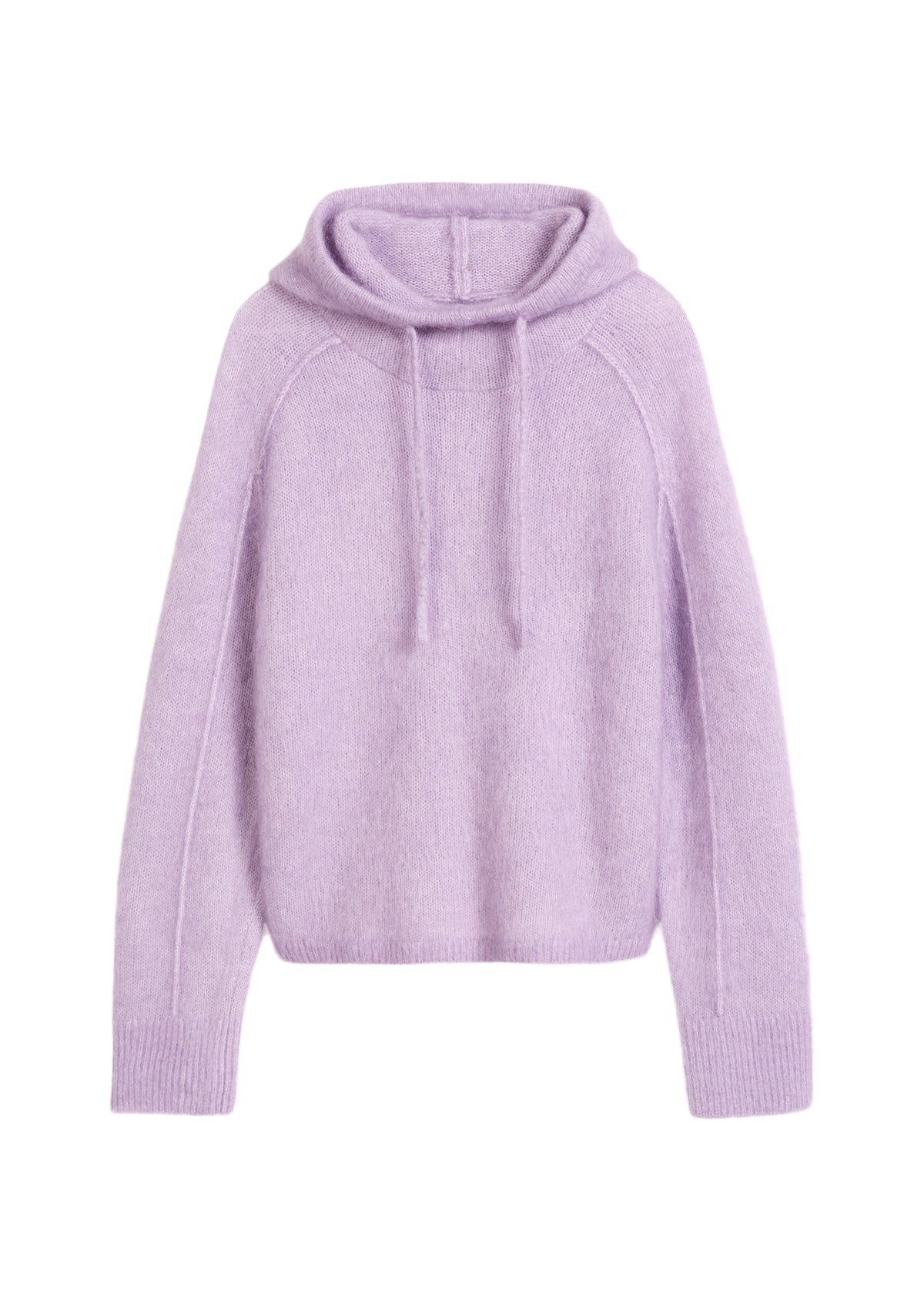 Strick-Hoodie oversize